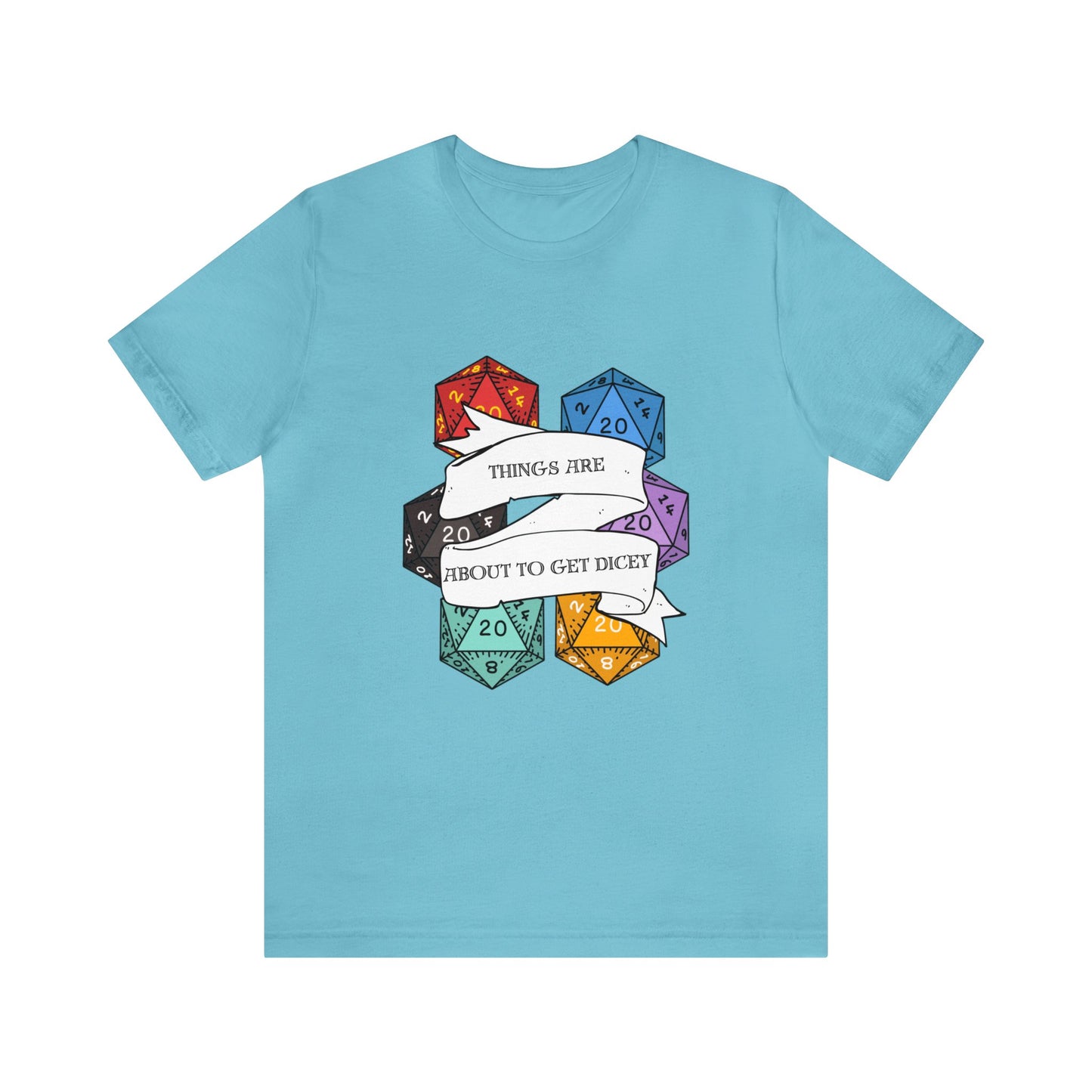 Dungeons & Dragons - Dicey Short Sleeve Tee