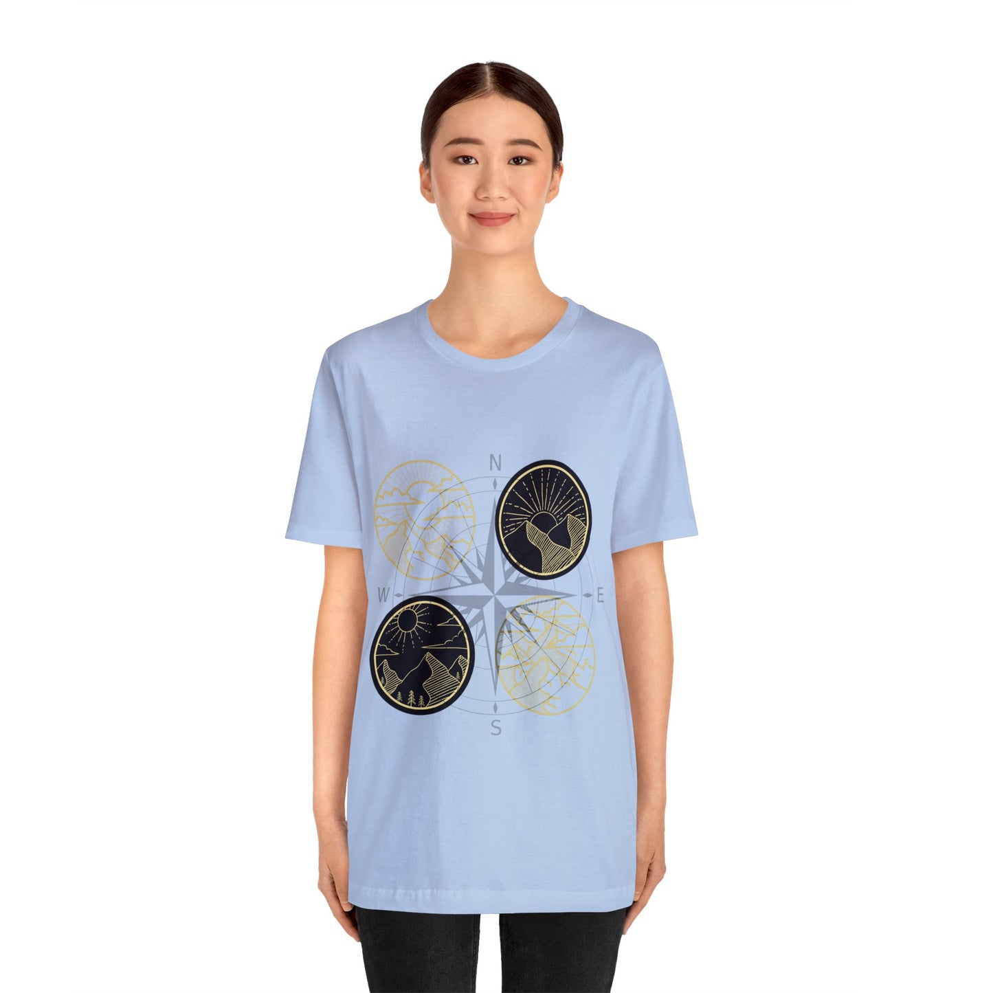 The Grumpy Cookies - Compass Short Sleeve Tee