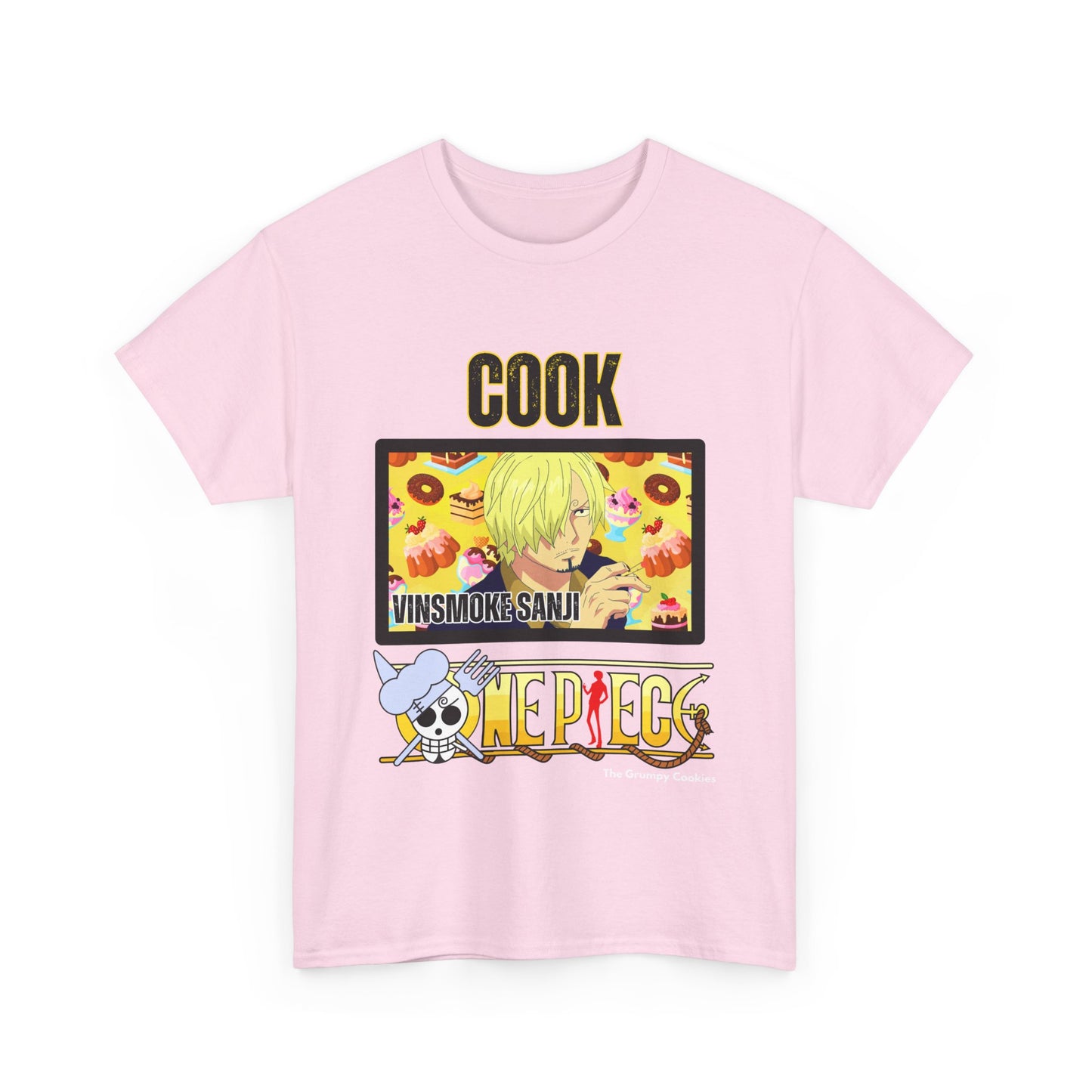 One Piece - Cook Sanji Unisex Heavy Cotton Tee