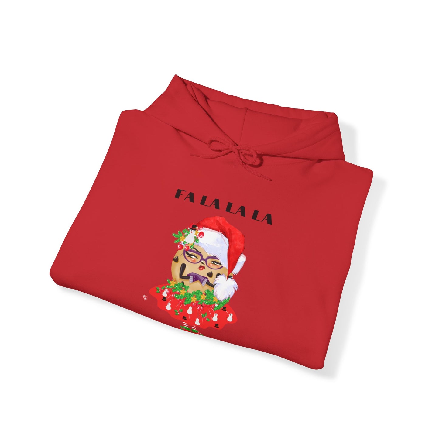 The Grumpy Cookies - Katrina Fa La La La Unisex Heavy Blend™ Hooded Sweatshirt