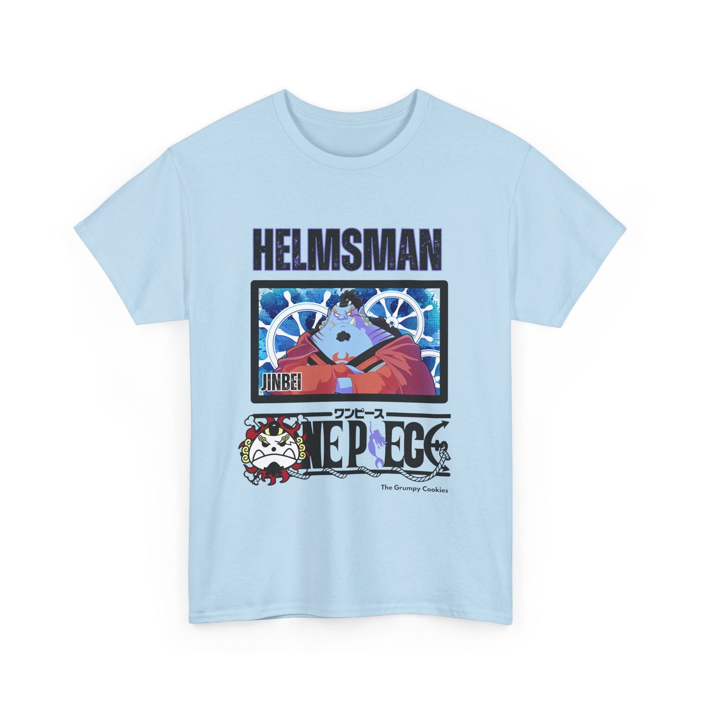 One Piece - Helmsman Jimbei Unisex Heavy Cotton Tee