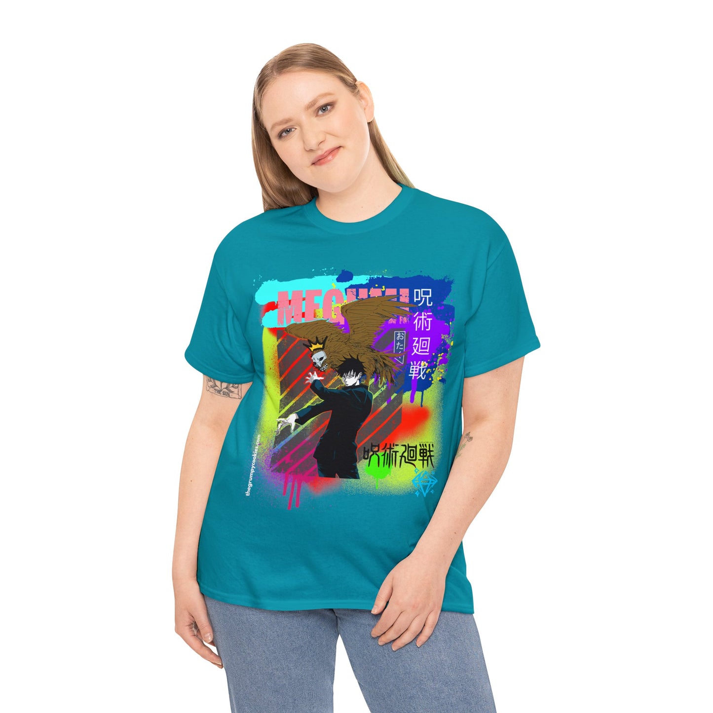 Jujutsu Kaisen - Megumi & Nue Unisex Heavy Cotton Tee