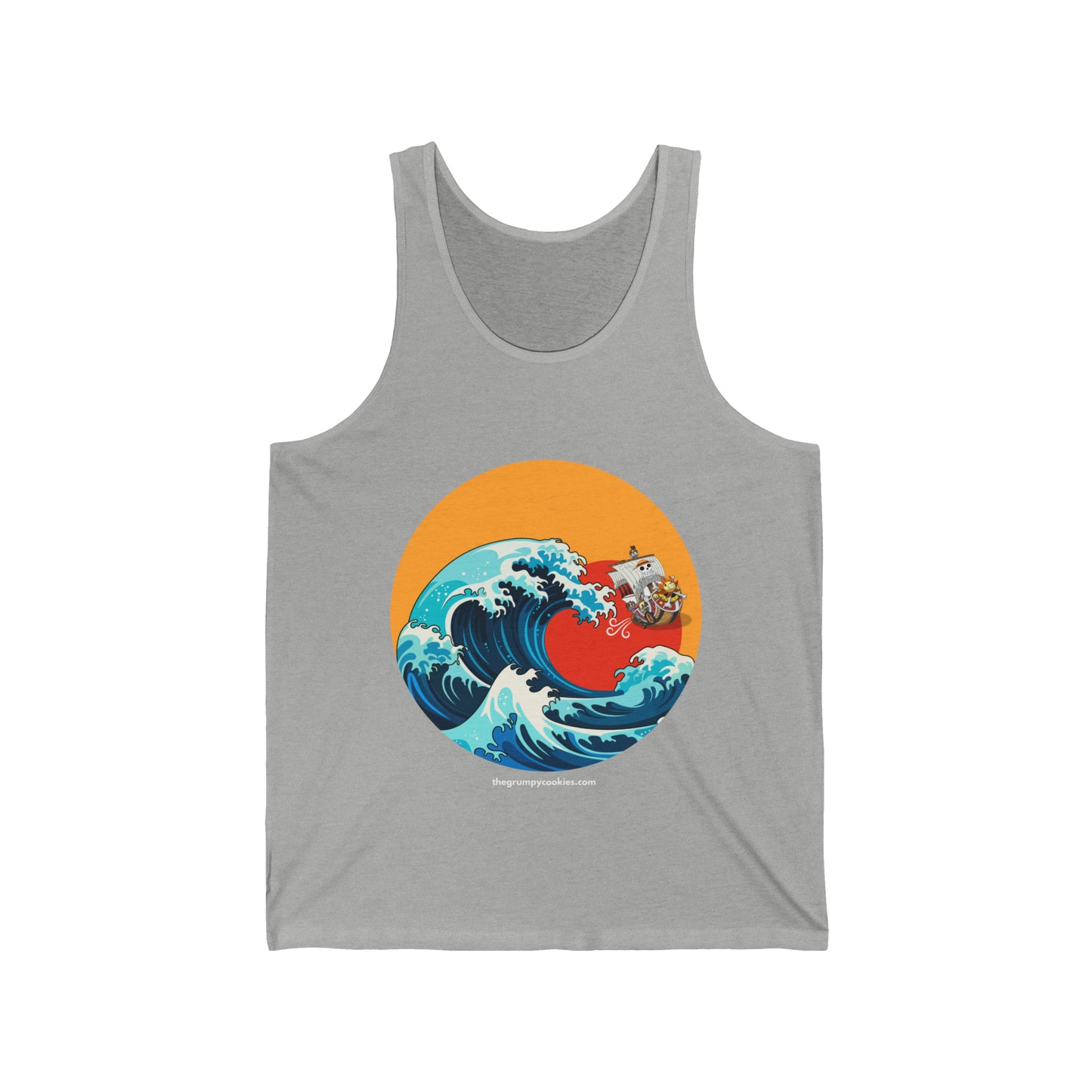 One Piece - Riding the Wave Jersey Tank