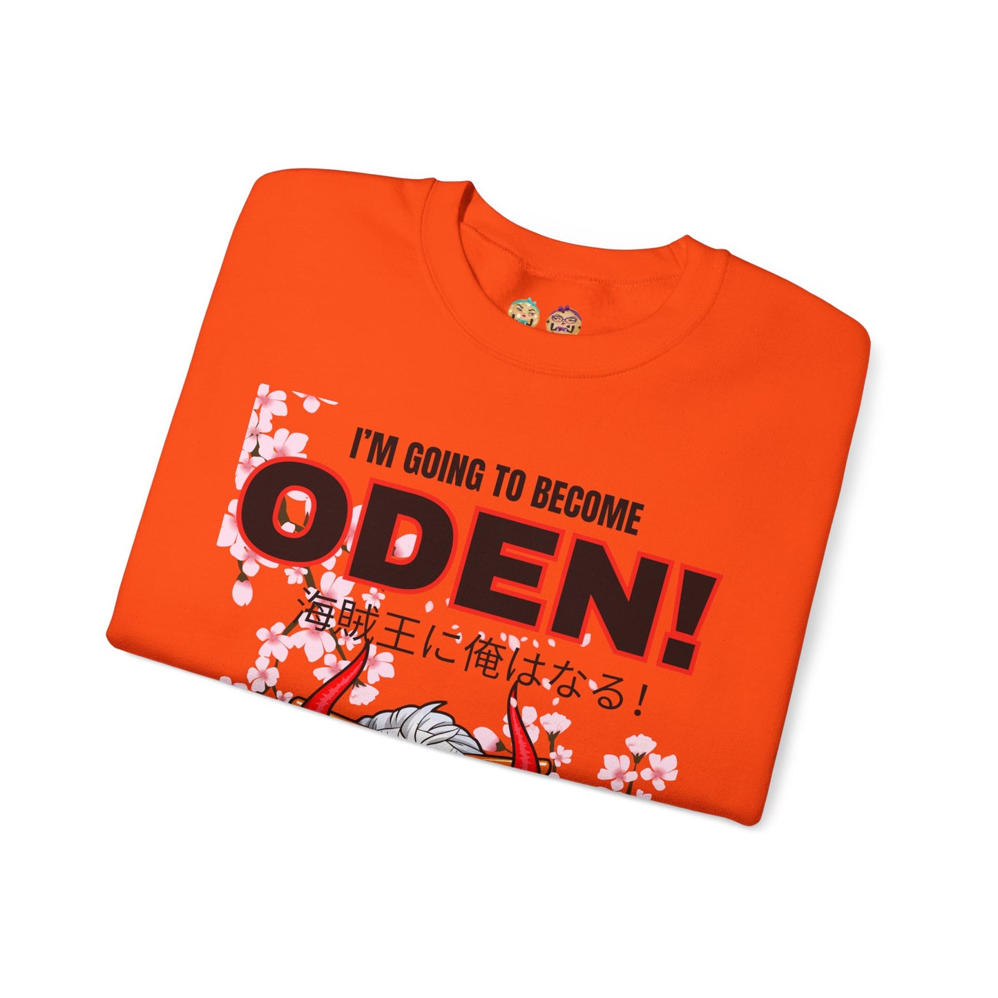 One Piece - I Will Be Oden Unisex Heavy Blend™ Crewneck Sweatshirt