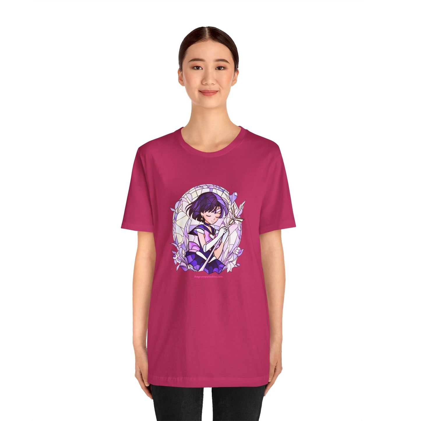 Sailor Moon - Sailor Saturn Jersey Short Sleeve Tee