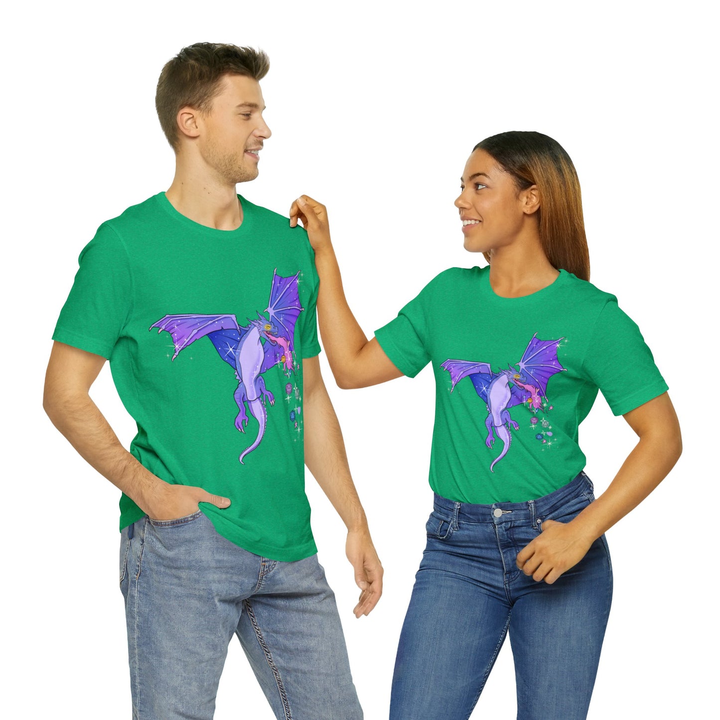 Dungeons & Dragons - Purple Dragon Short Sleeve Tee