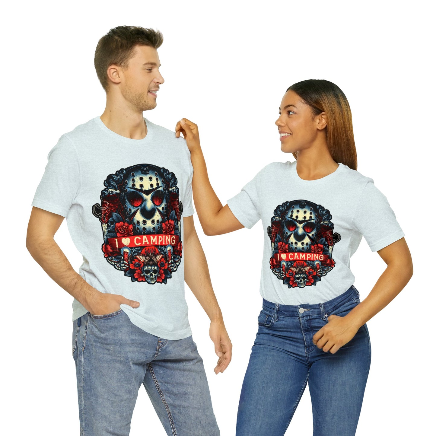 Friday the 13th - I Heart Camping Short Sleeve Tee