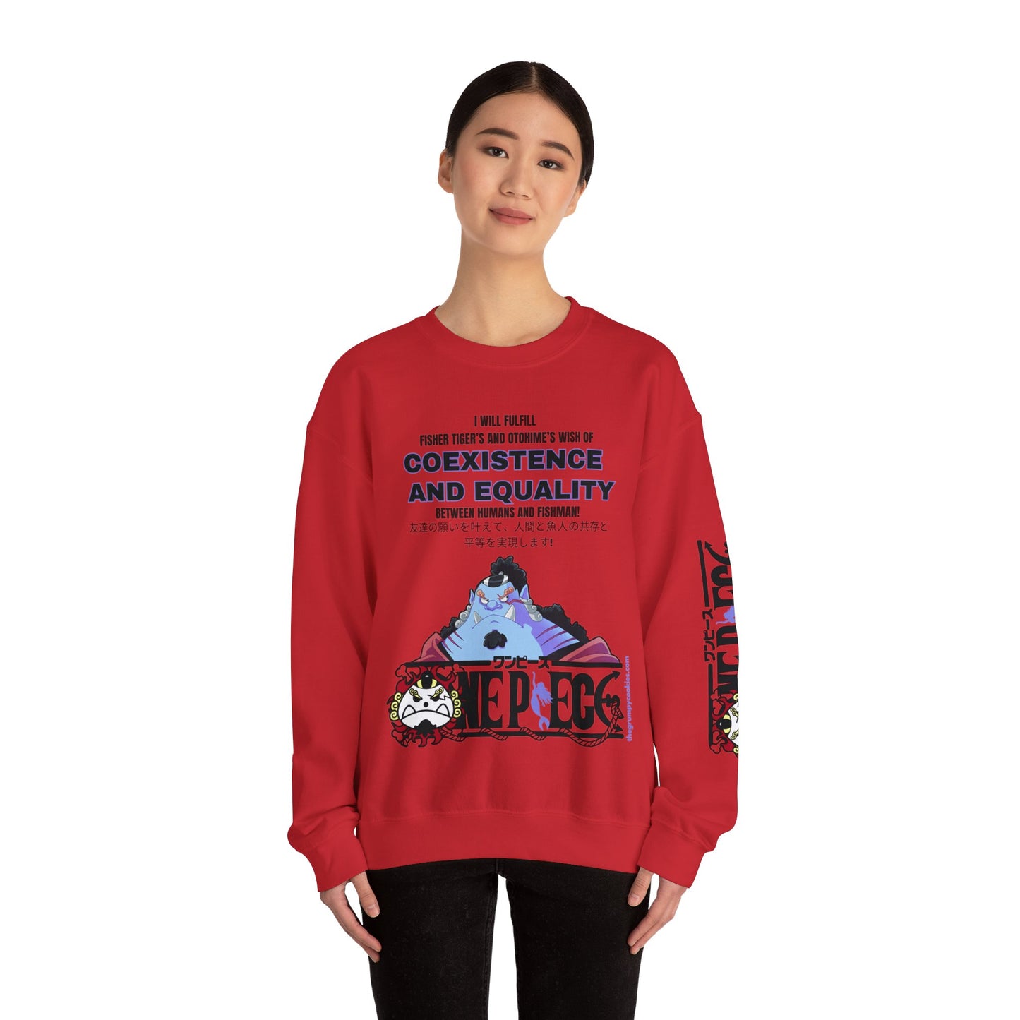 One Piece - Equality Bringer Unisex Heavy Blend™ Crewneck Sweatshirt