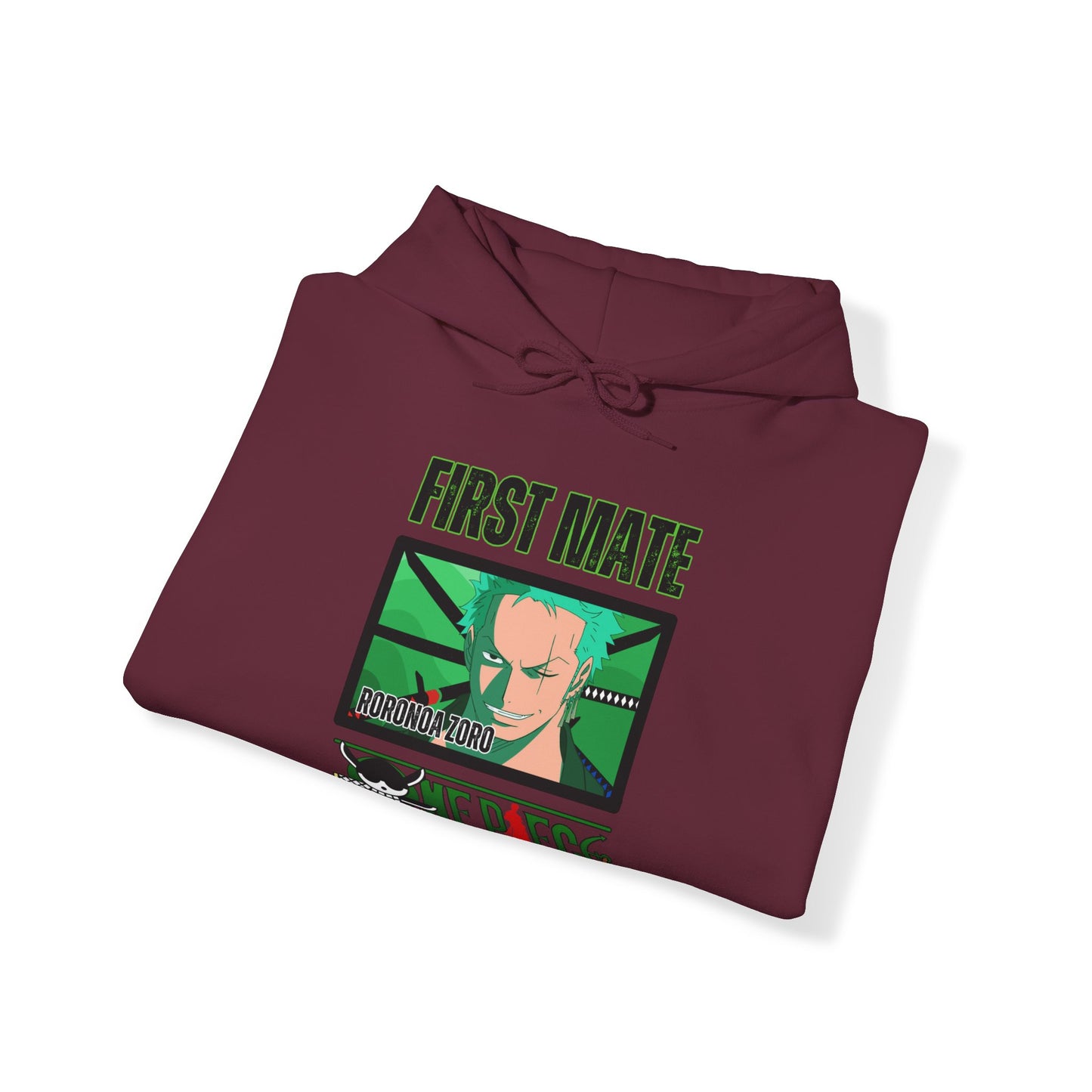 One Piece - First Mate Unisex Heavy Blend™ Hooded Sweatshirt