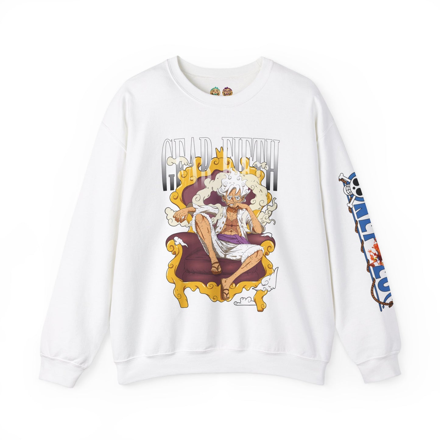 One Piece - Gear Fifth Unisex Heavy Blend™ Crewneck Sweatshirt