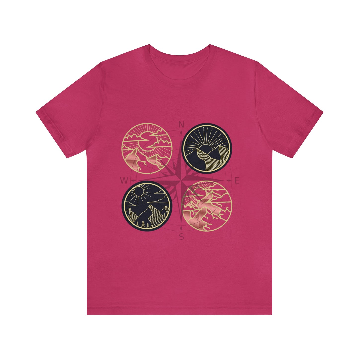 The Grumpy Cookies - Compass Short Sleeve Tee