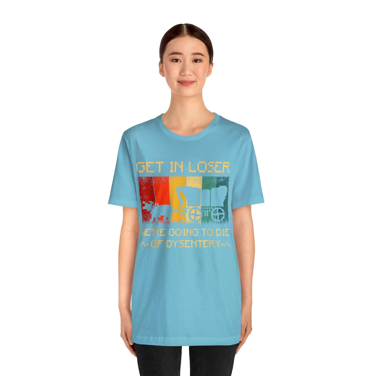 Oregon Trail- Everyone Dies Short Sleeve Tee