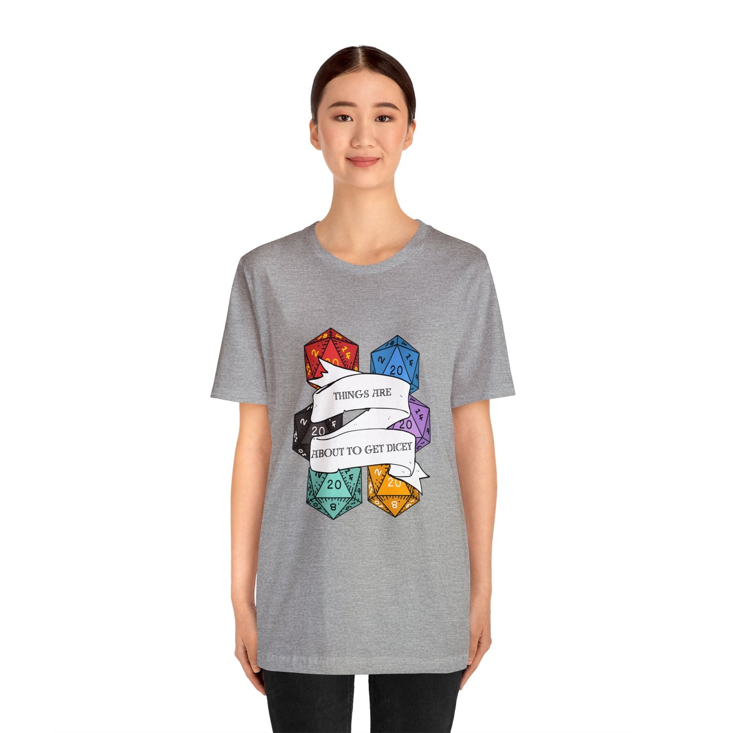 Dungeons & Dragons - Dicey Short Sleeve Tee