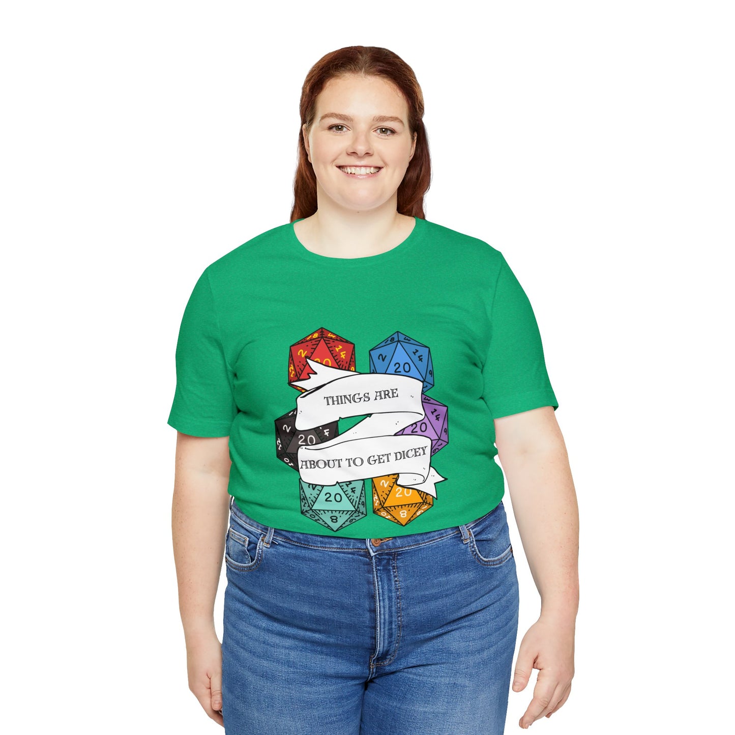 Dungeons & Dragons - Dicey Short Sleeve Tee