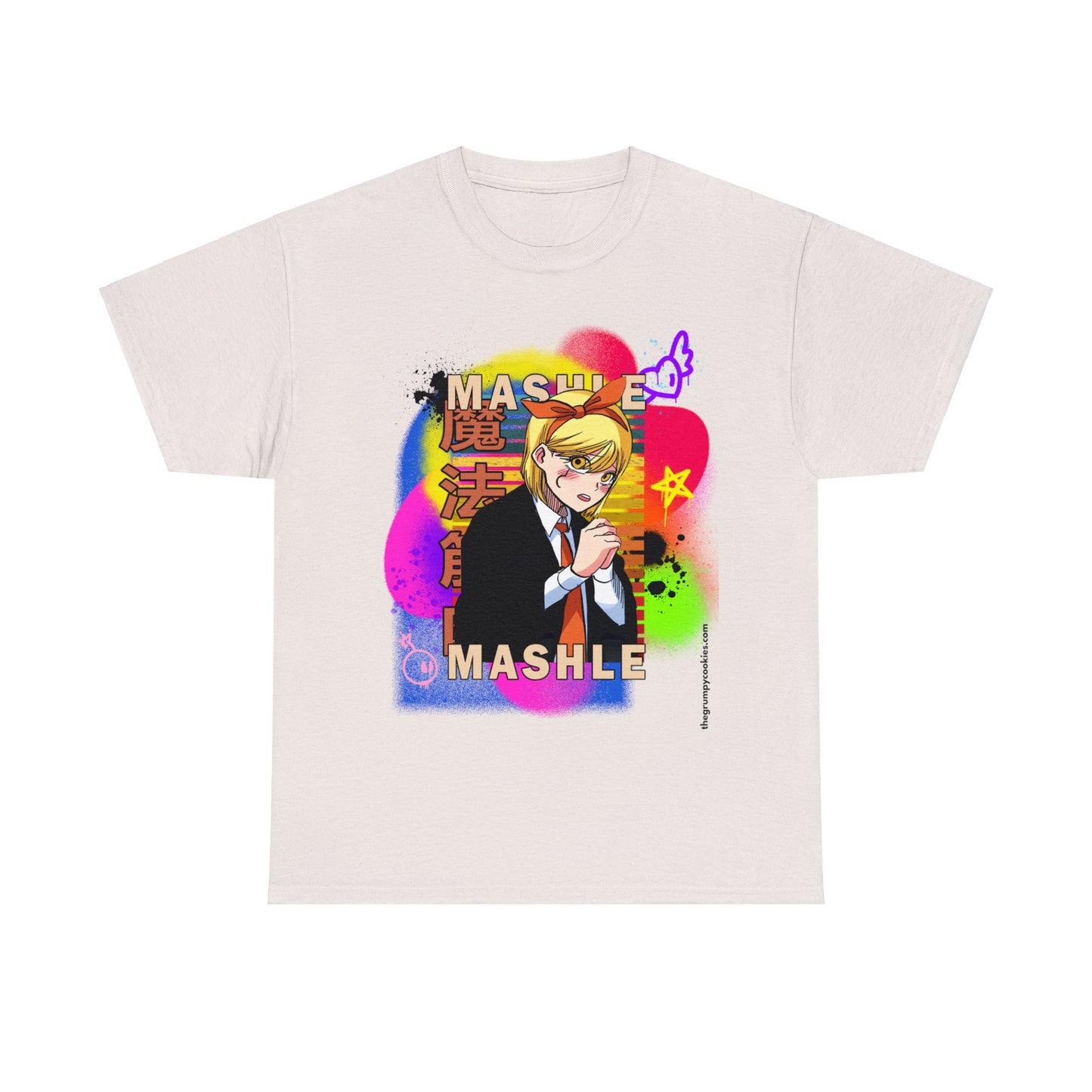 Mashle - Lemon Irvine Graffiti Unisex Heavy Cotton Tee