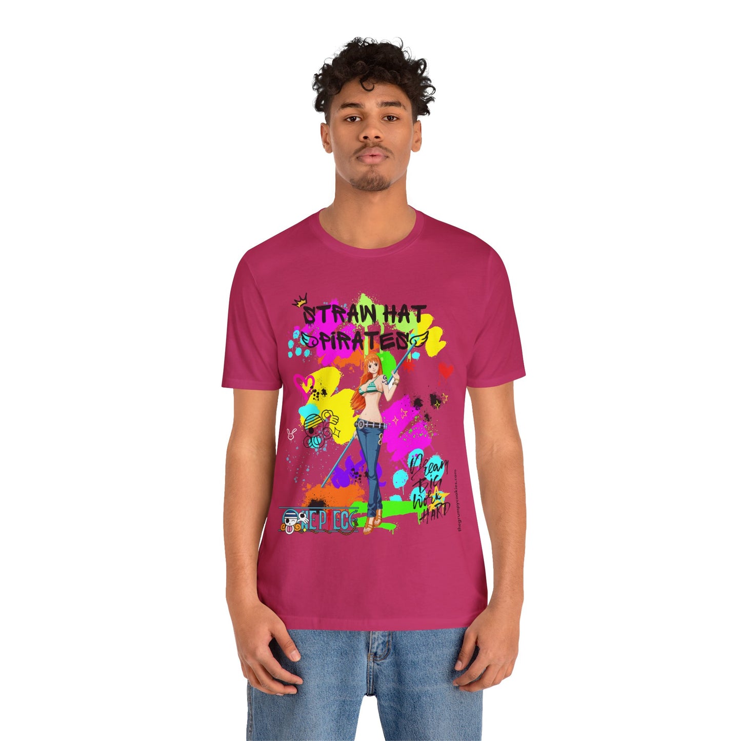 One Piece - Graffiti Nami Unisex Jersey Short Sleeve Tee
