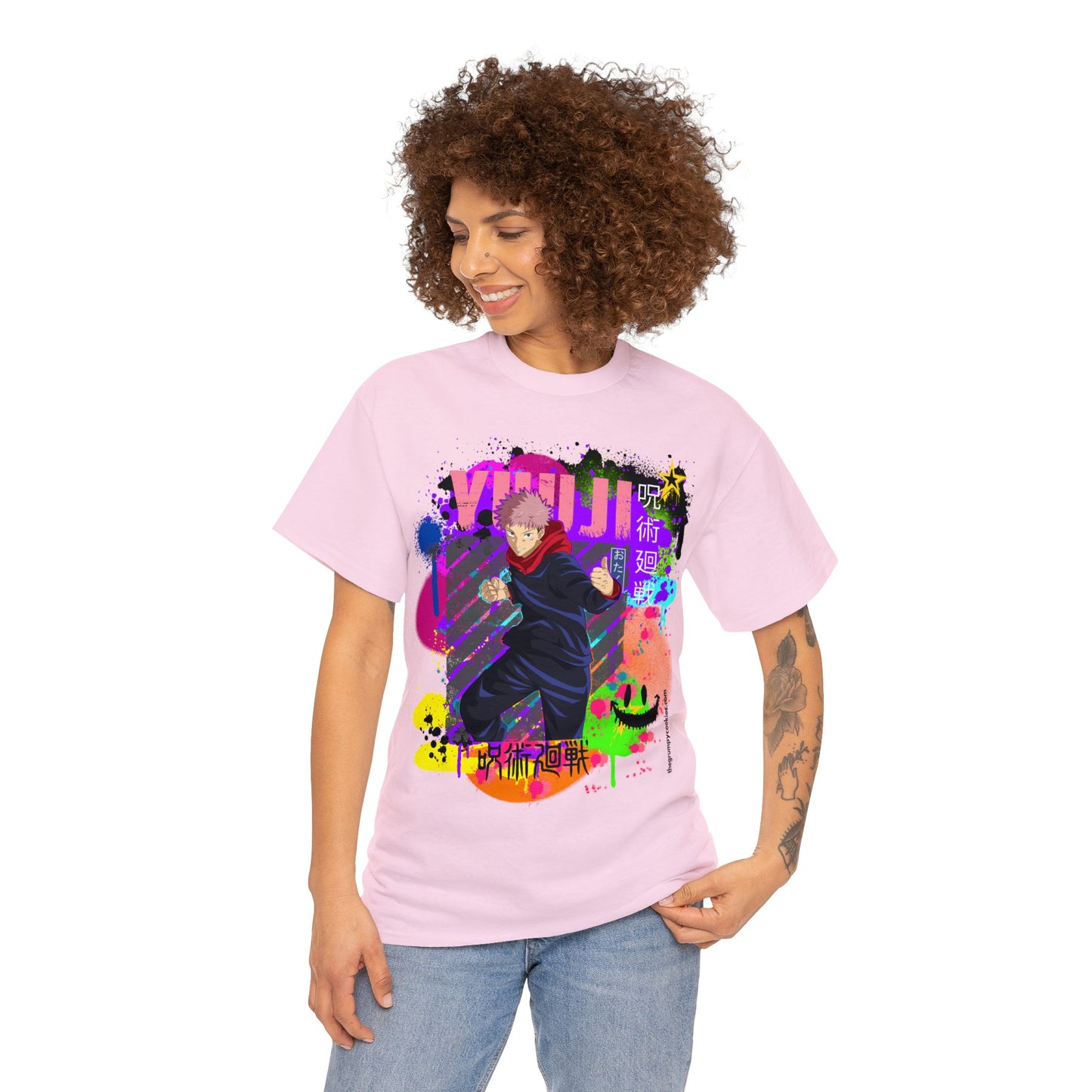 Jujutsu Kaisen - Yuji Says Bring It Unisex Heavy Cotton Tee