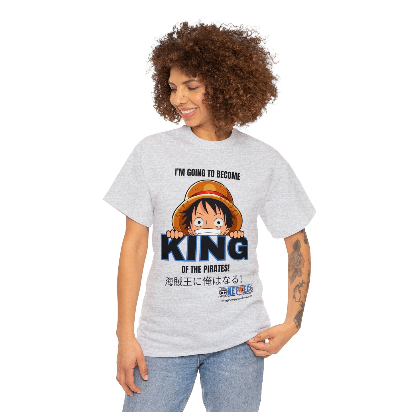 One Piece - King of the Pirates Unisex Heavy Cotton Tee