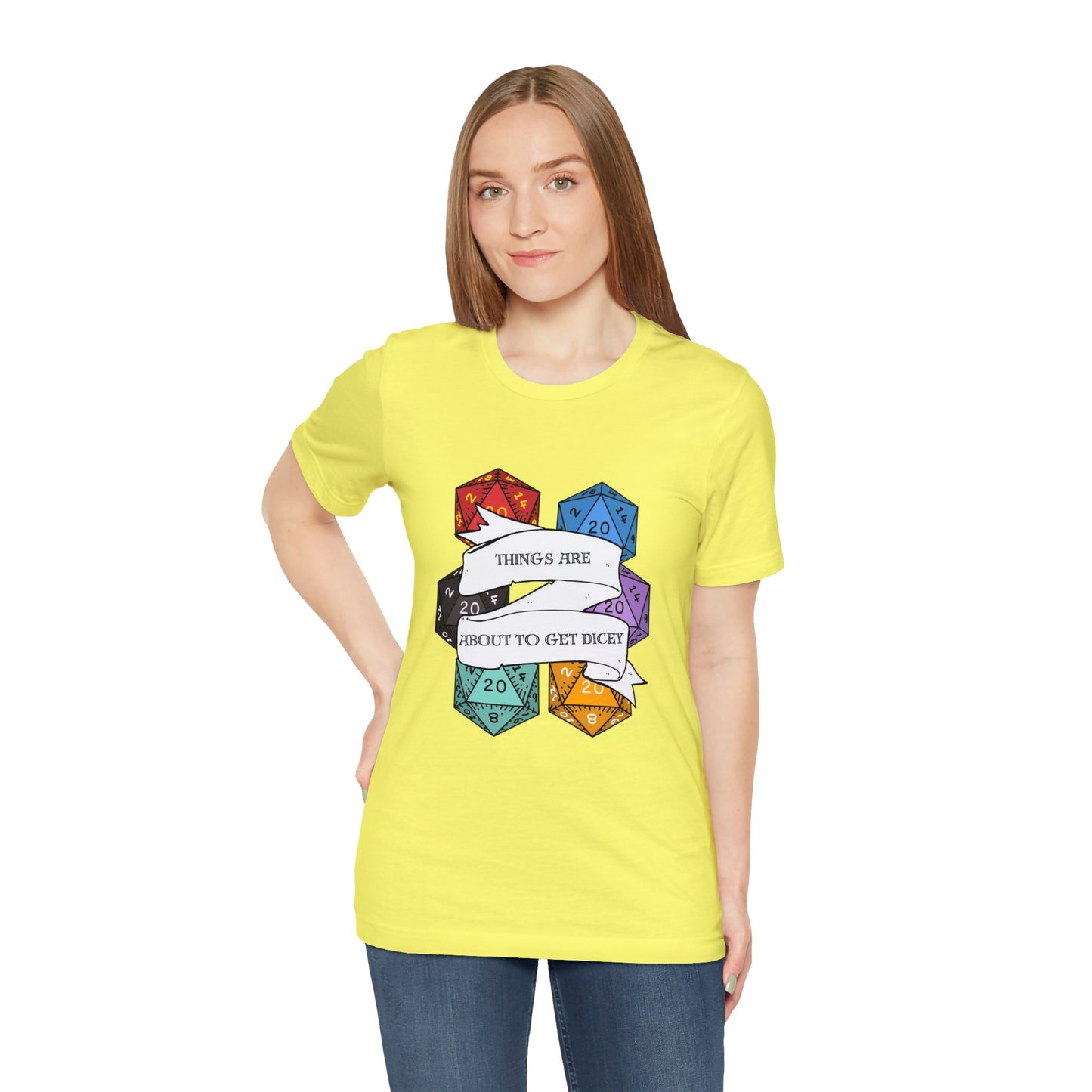 Dungeons & Dragons - Dicey Short Sleeve Tee