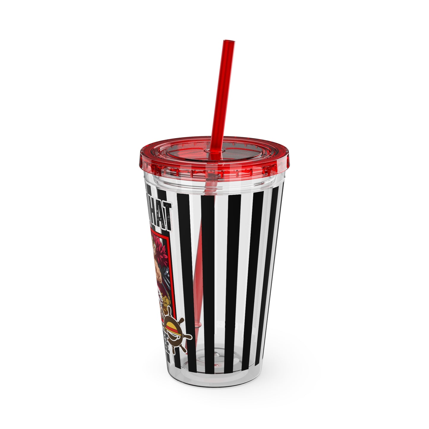 Straw Hat Coffee - The Worst Generation Sunsplash Tumbler with Straw, 16oz