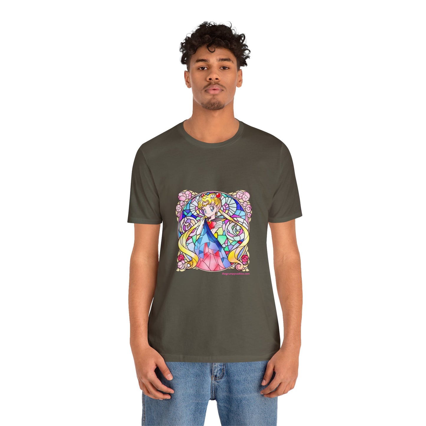 Sailor Moon - Sailor Moon Jersey Short Sleeve Tee