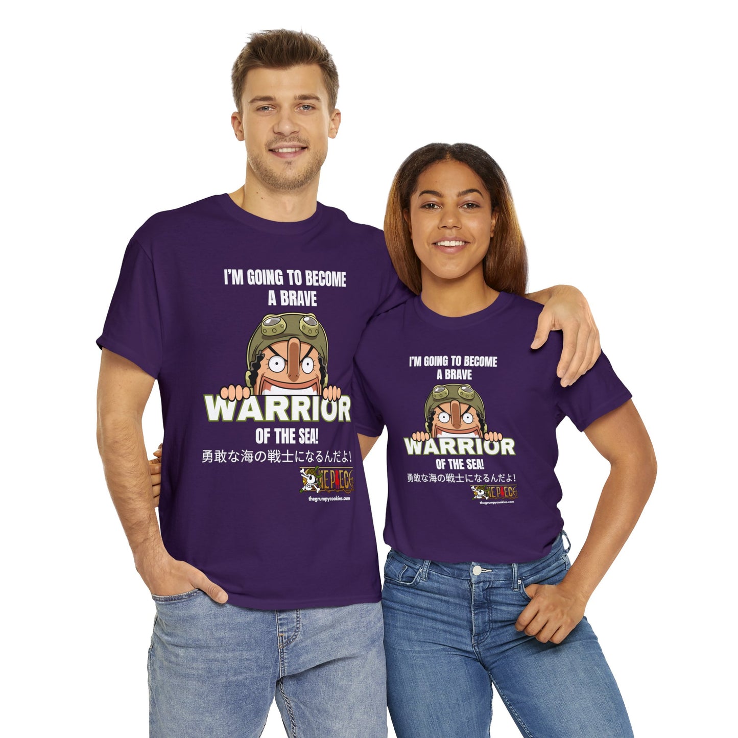 One Piece - Brave Warrior of the Sea Unisex Heavy Cotton Tee