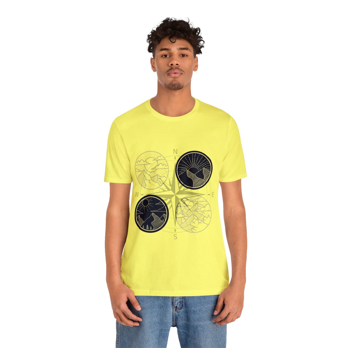 The Grumpy Cookies - Compass Short Sleeve Tee