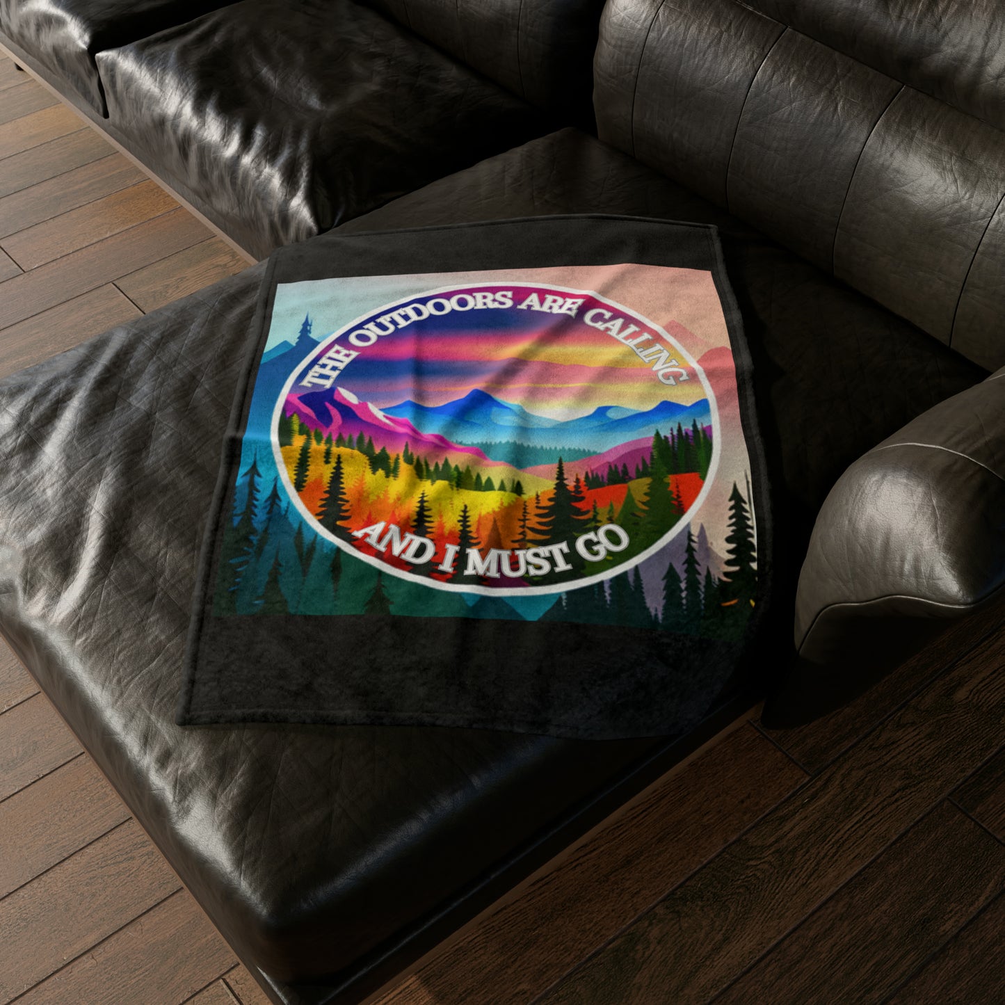The Grumpy Cookies - I must Go Polyester Blanket