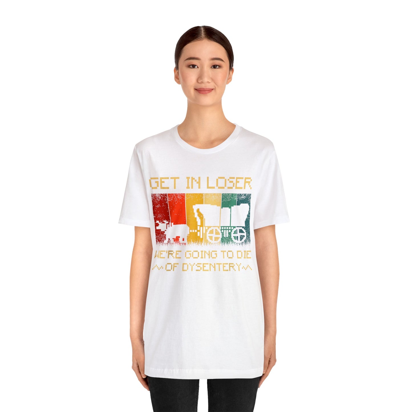 Oregon Trail- Everyone Dies Short Sleeve Tee