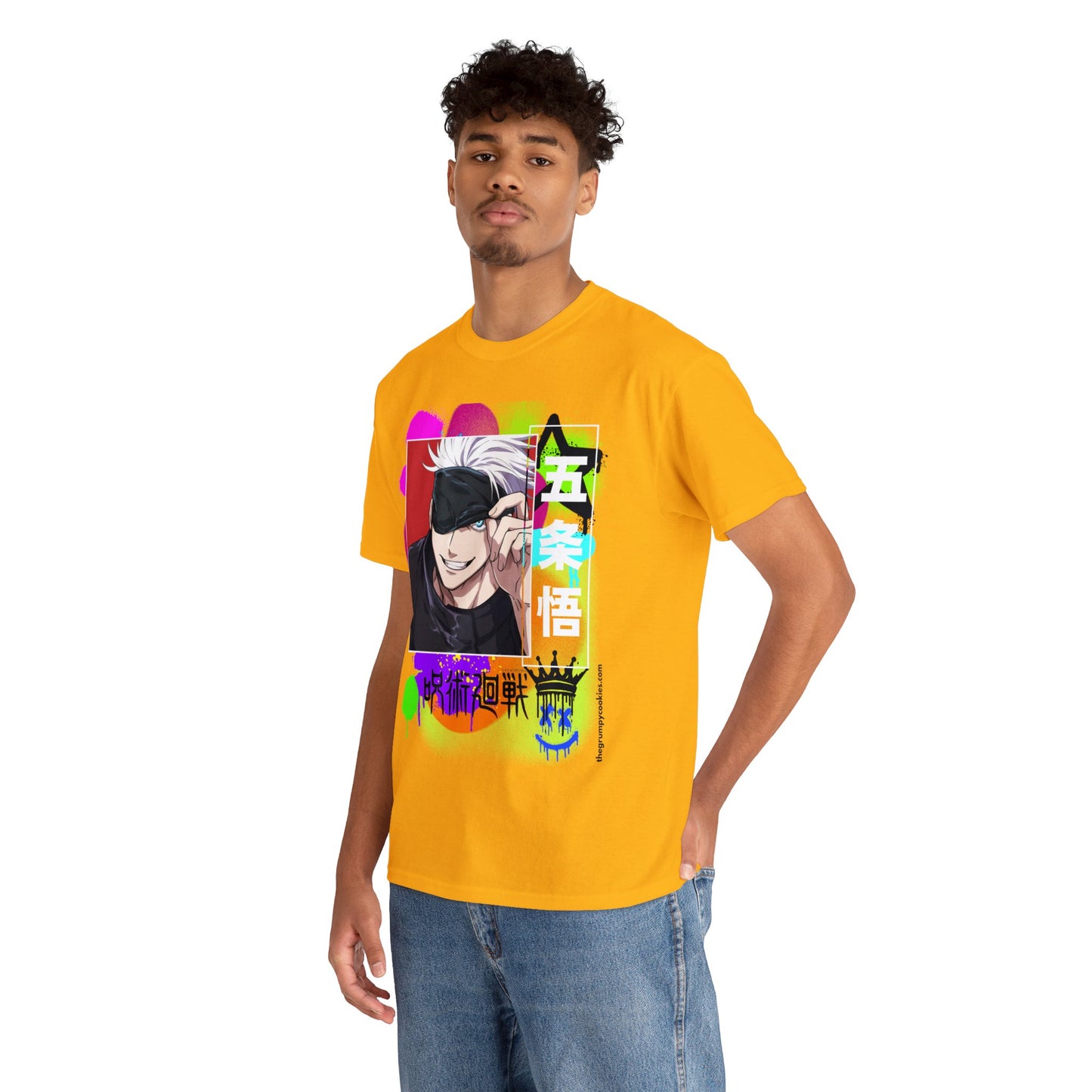 Jujutsu Kaisen - Peekaboo Gojo Unisex Heavy Cotton Tee