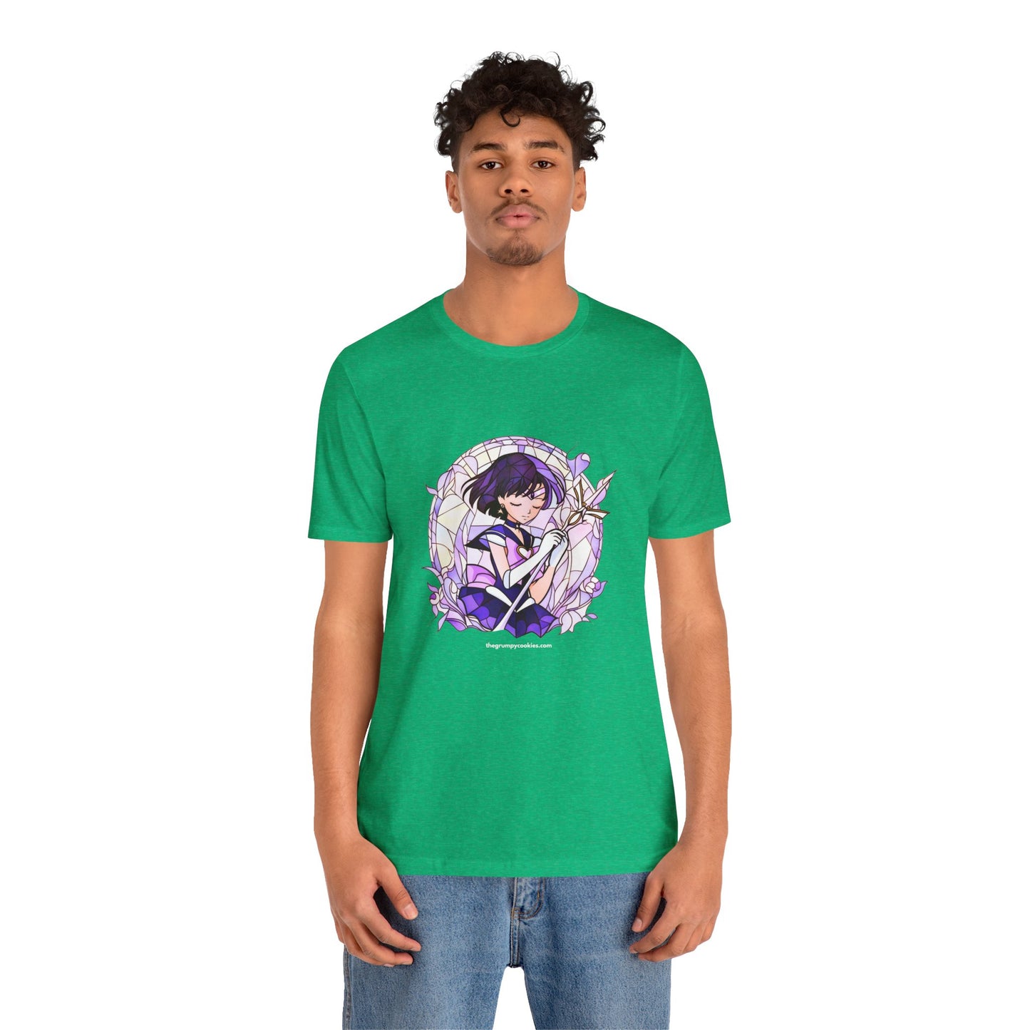 Sailor Moon - Sailor Saturn Jersey Short Sleeve Tee