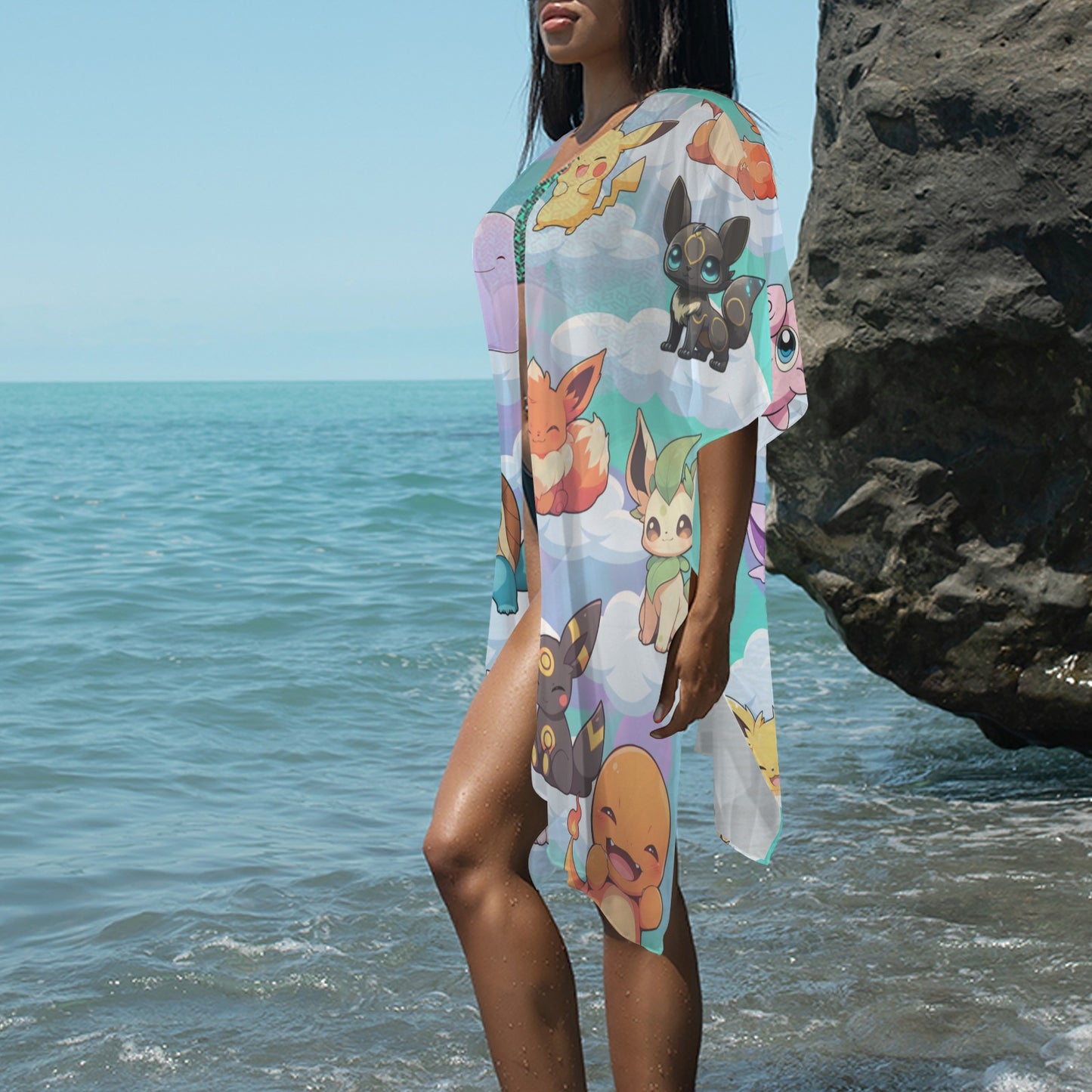 Pokemon - Dream Boat Women's Long Cover Up