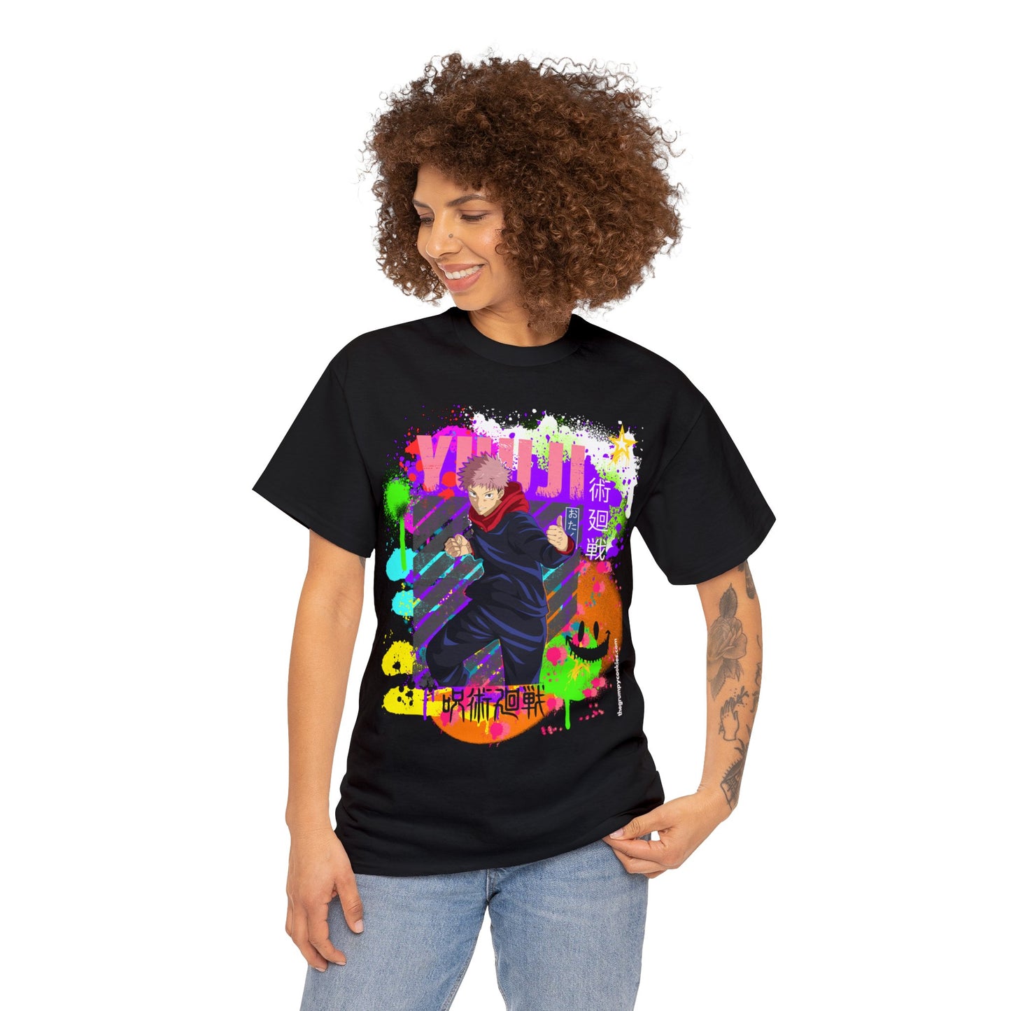 Jujutsu Kaisen - Yuji Says Bring It Unisex Heavy Cotton Tee