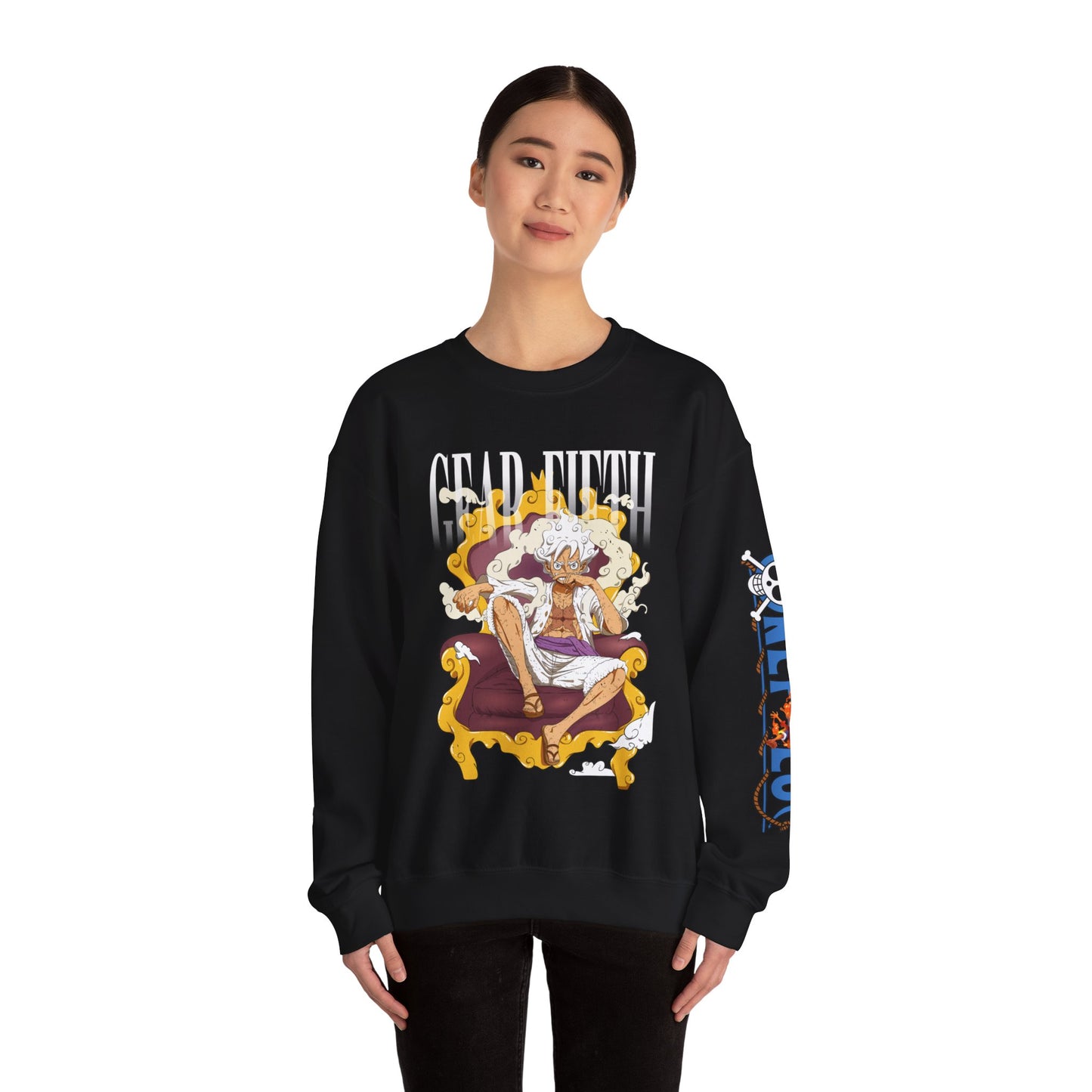 One Piece - Gear Fifth Unisex Heavy Blend™ Crewneck Sweatshirt