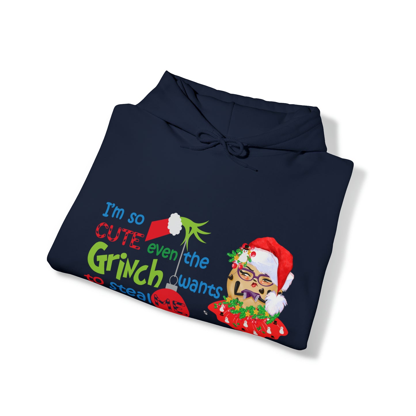 The Grumpy Cookies - Even the Grinch Loves TGC Unisex Heavy Blend™ Hooded Sweatshirt