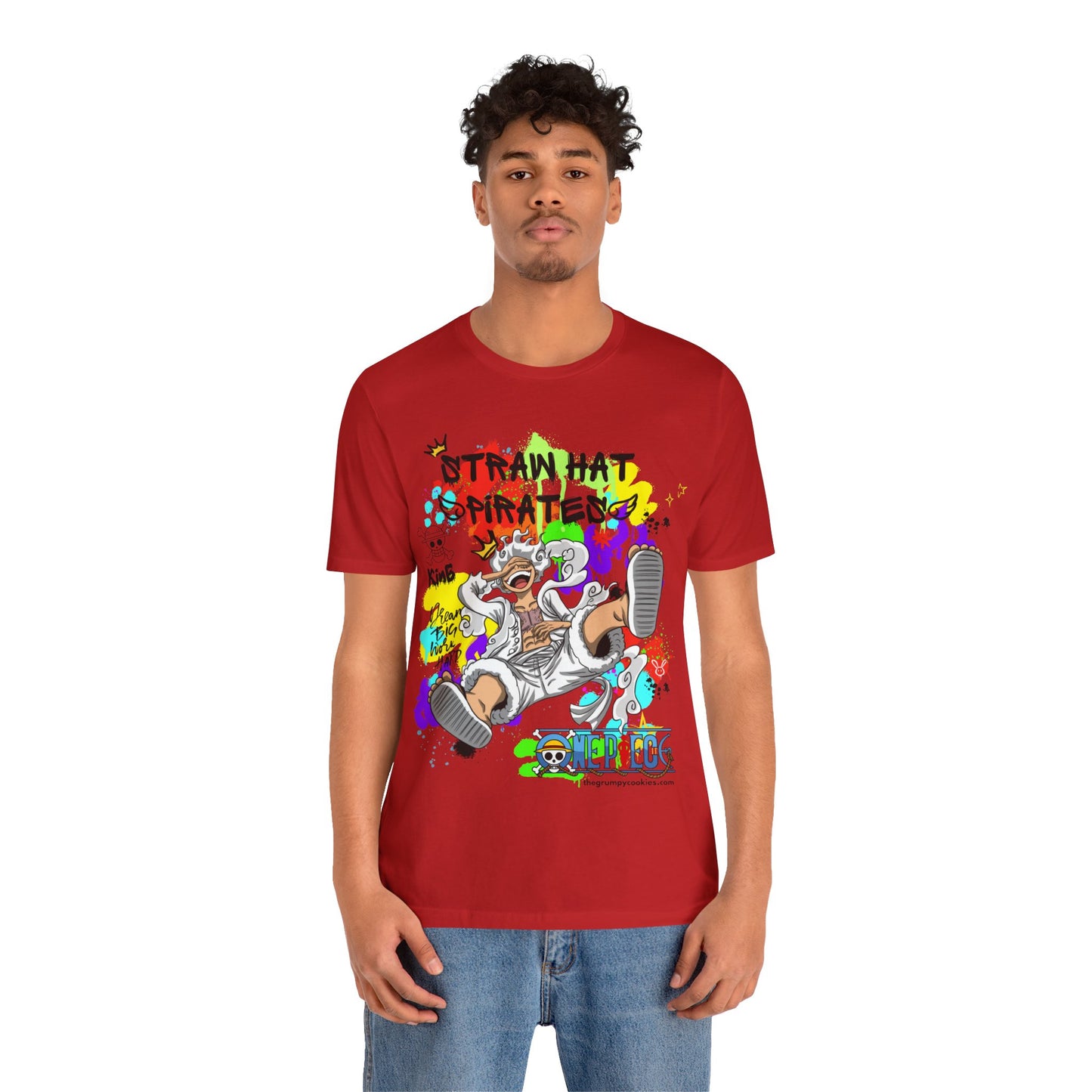 One Piece - Graffiti Luffy Unisex Jersey Short Sleeve Tee