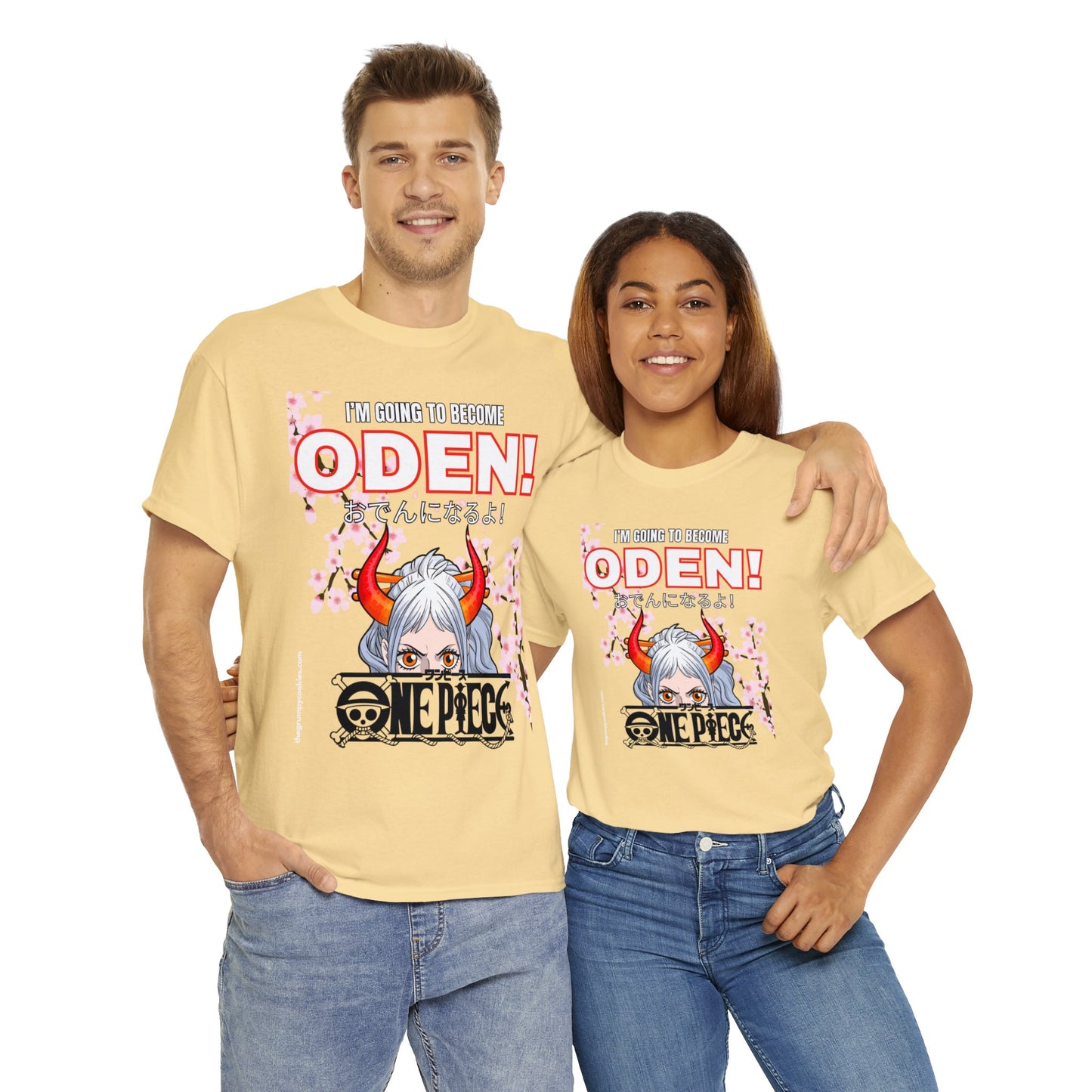 One Piece - I'll Be Oden Unisex Heavy Cotton Tee