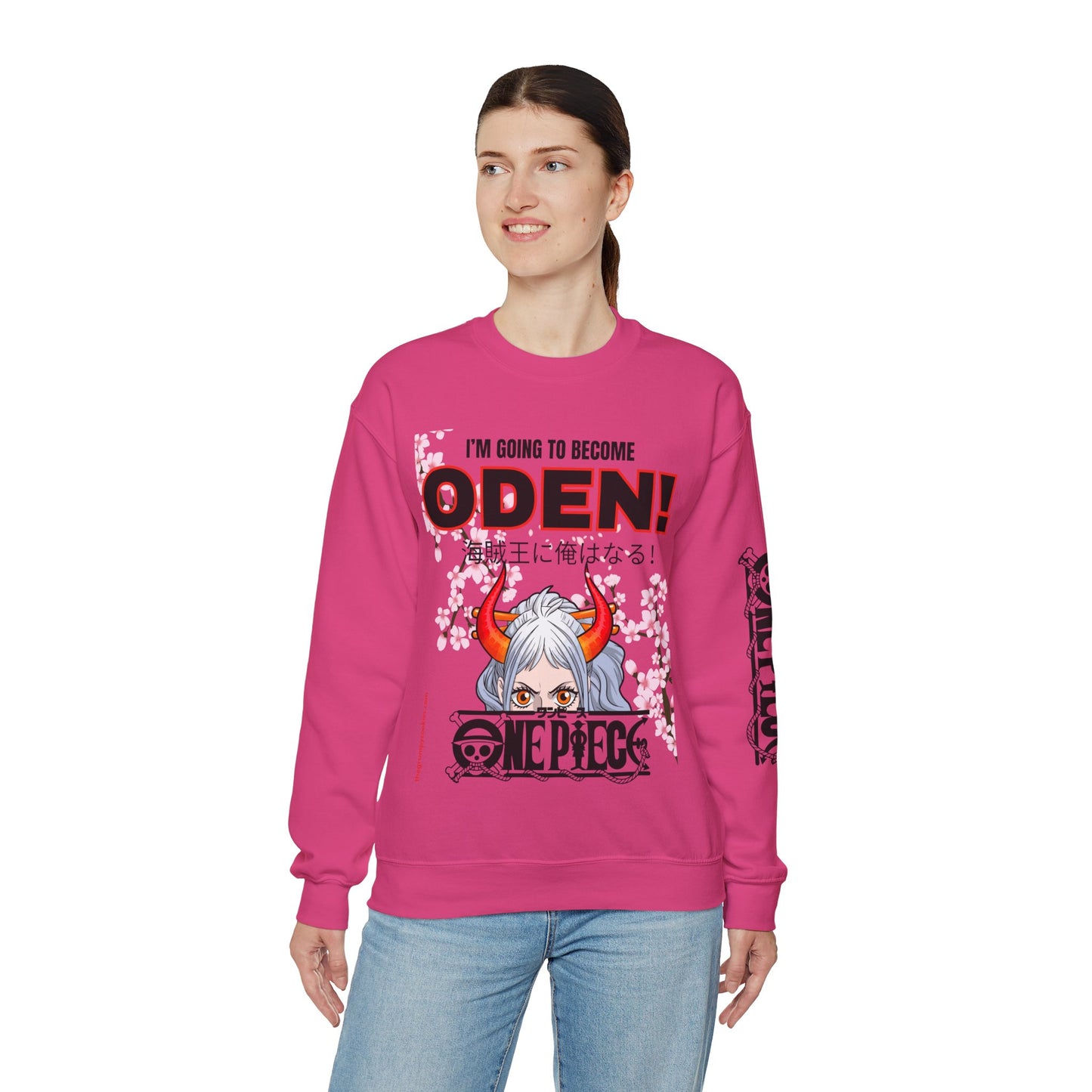 One Piece - I Will Be Oden Unisex Heavy Blend™ Crewneck Sweatshirt