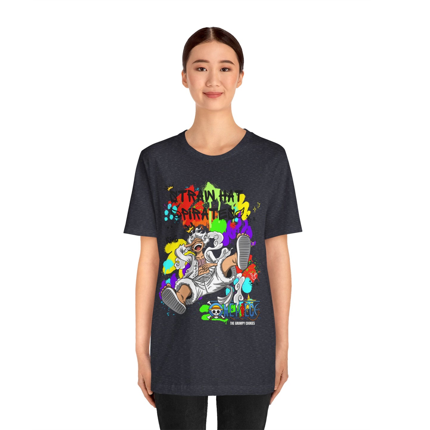 One Piece - Graffiti Luffy Unisex Jersey Short Sleeve Tee