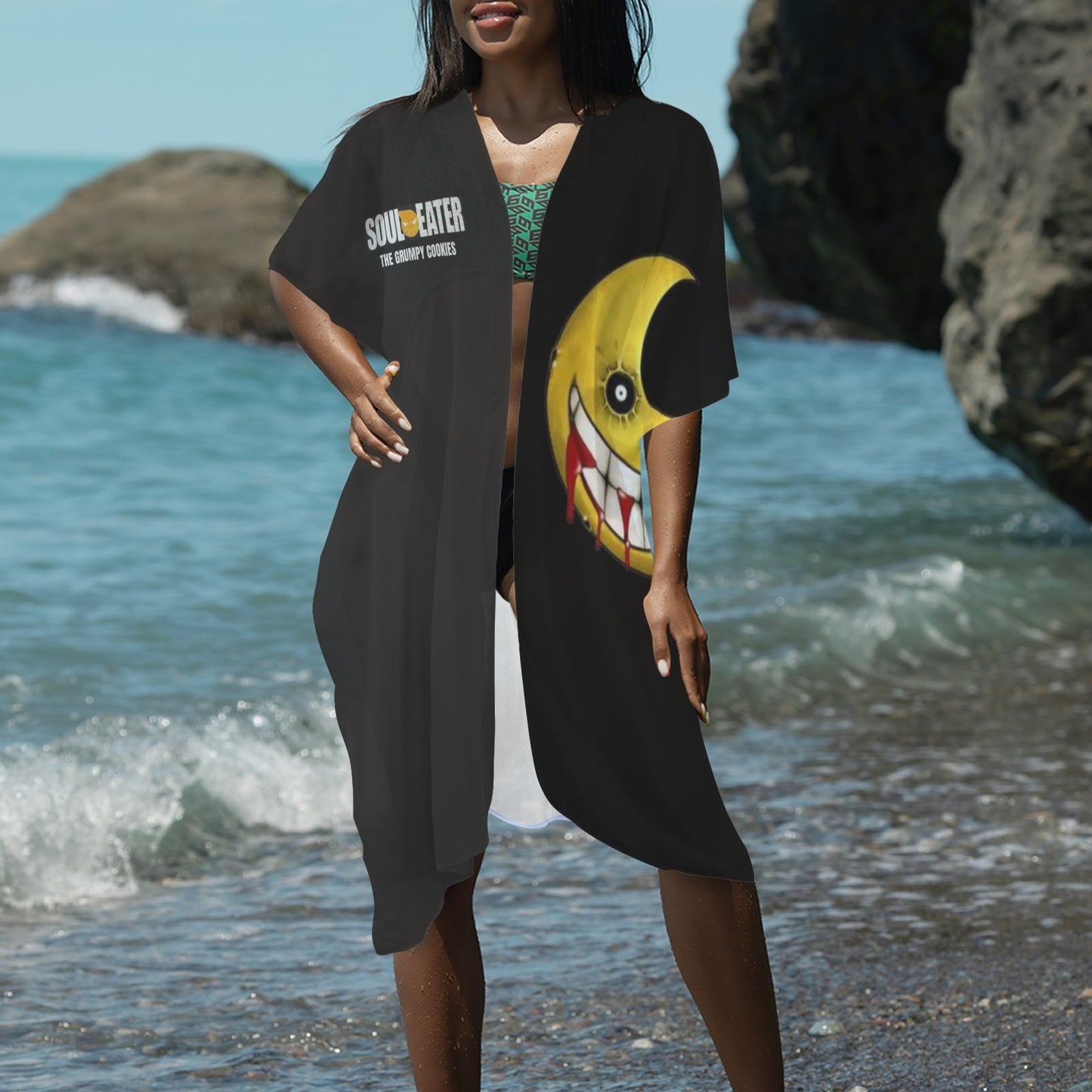 Soul Eater - Night & Day Women's Long Cover Up