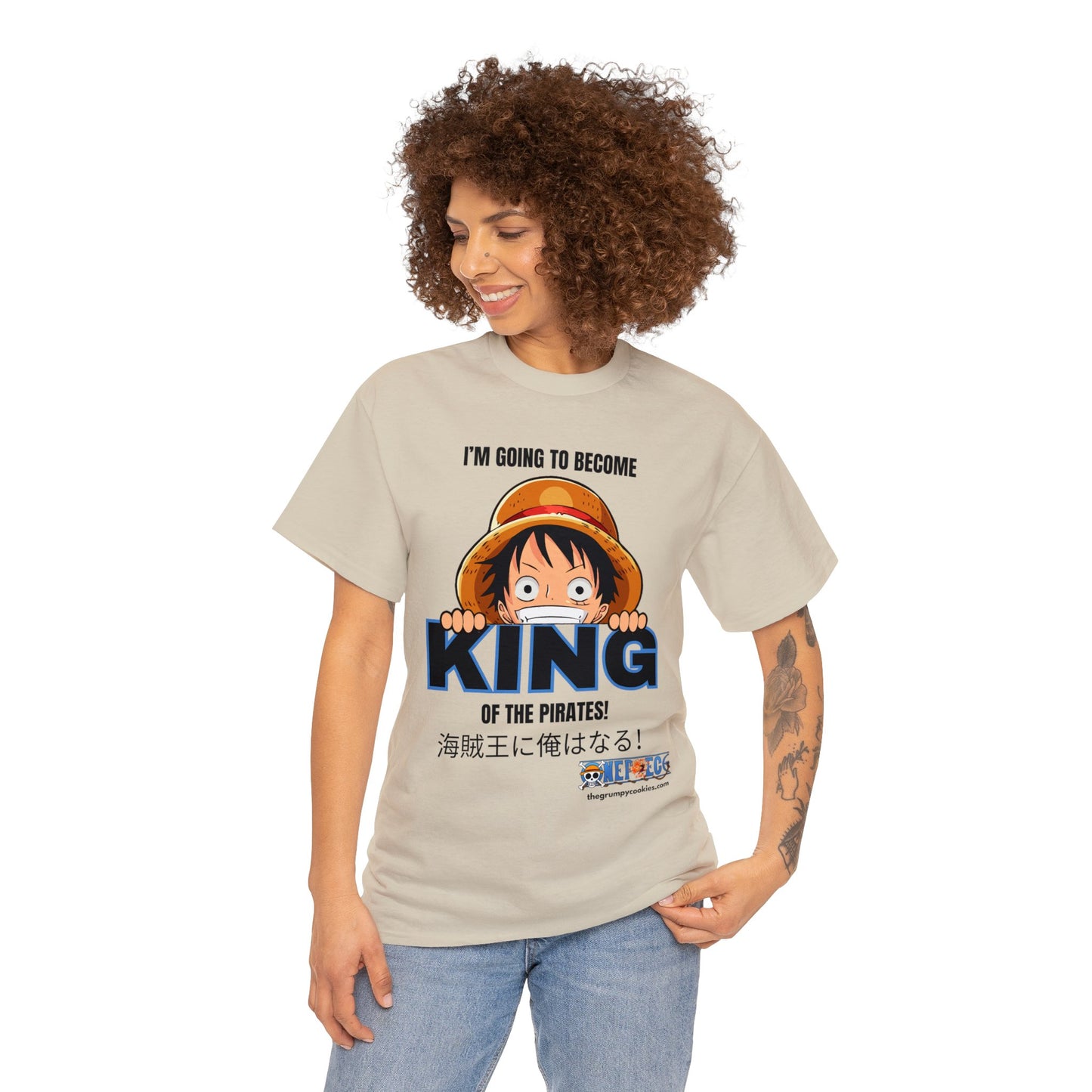 One Piece - King of the Pirates Unisex Heavy Cotton Tee