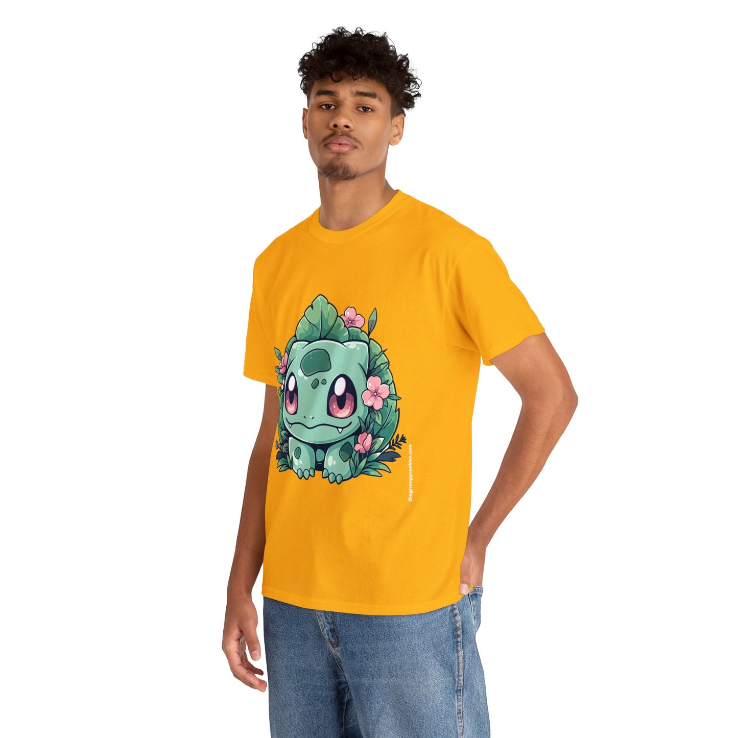 Pokemon - Flowering Bulba Unisex Heavy Cotton Tee