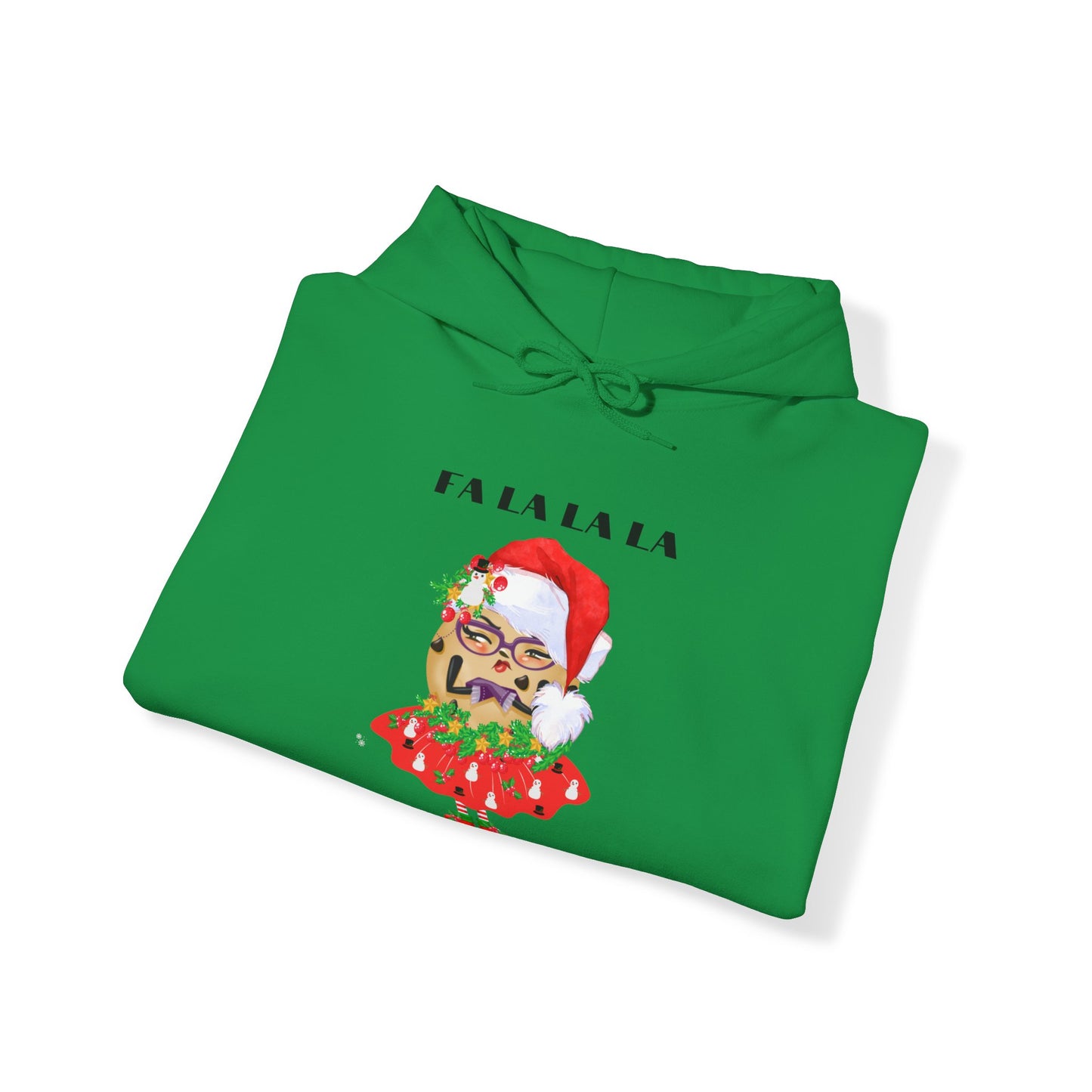 The Grumpy Cookies - Katrina Fa La La La Unisex Heavy Blend™ Hooded Sweatshirt