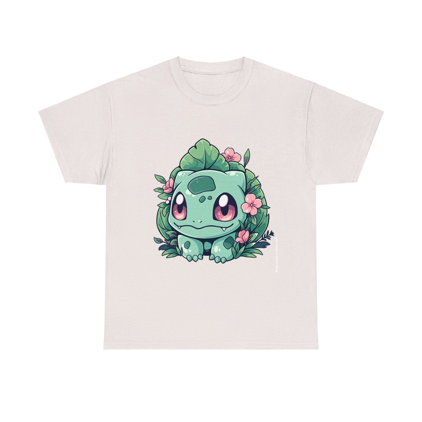 Pokemon - Flowering Bulba Unisex Heavy Cotton Tee