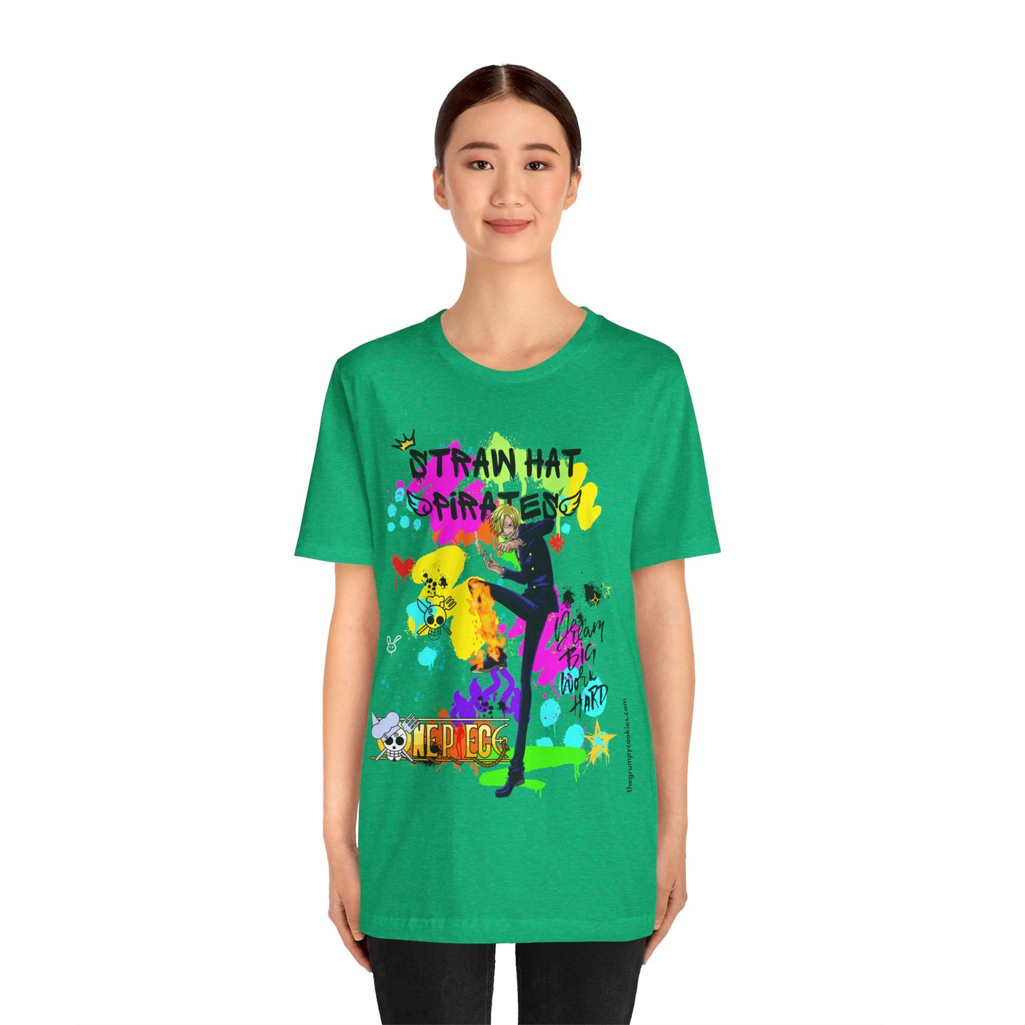 One Piece - Graffiti Sanji Unisex Jersey Short Sleeve Tee