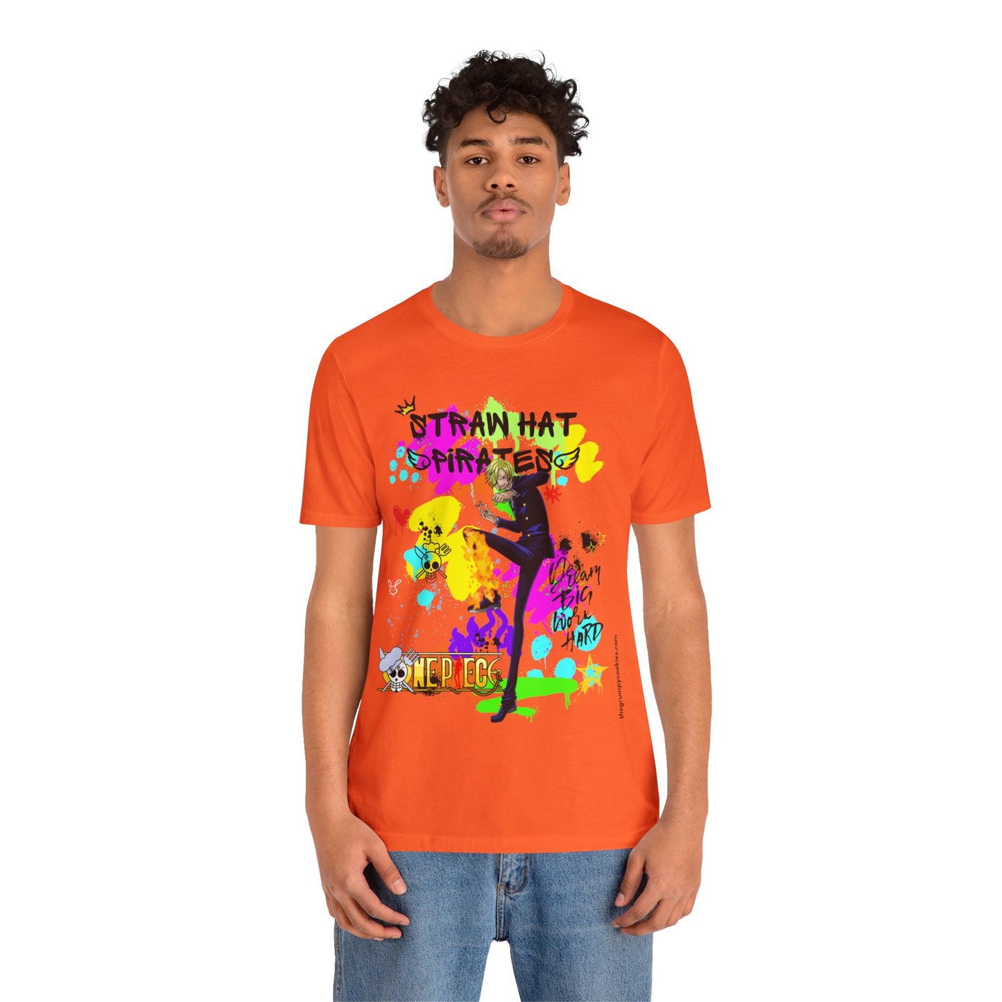 One Piece - Graffiti Sanji Unisex Jersey Short Sleeve Tee