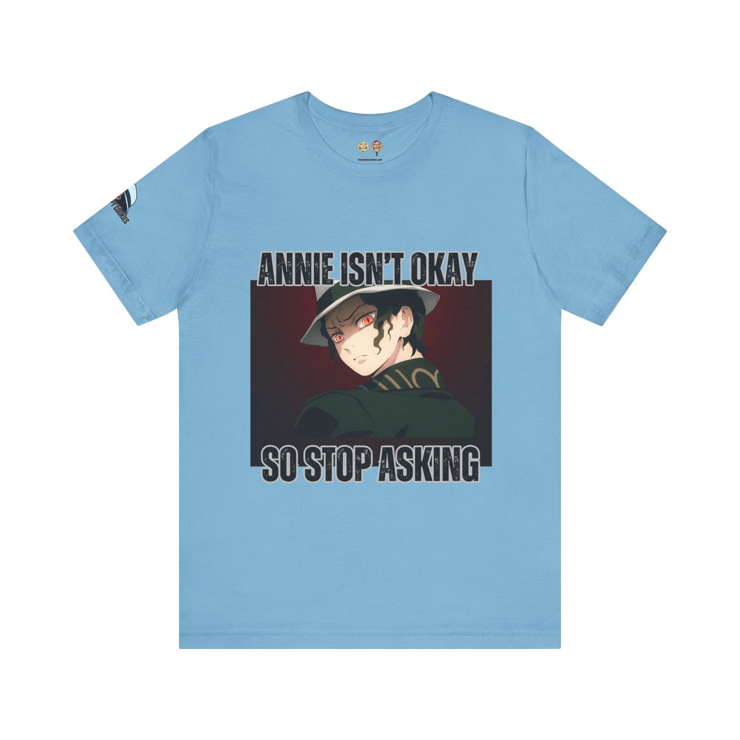 Demon Slayer - Blood Stains on the Carpet Unisex Jersey Short Sleeve Tee