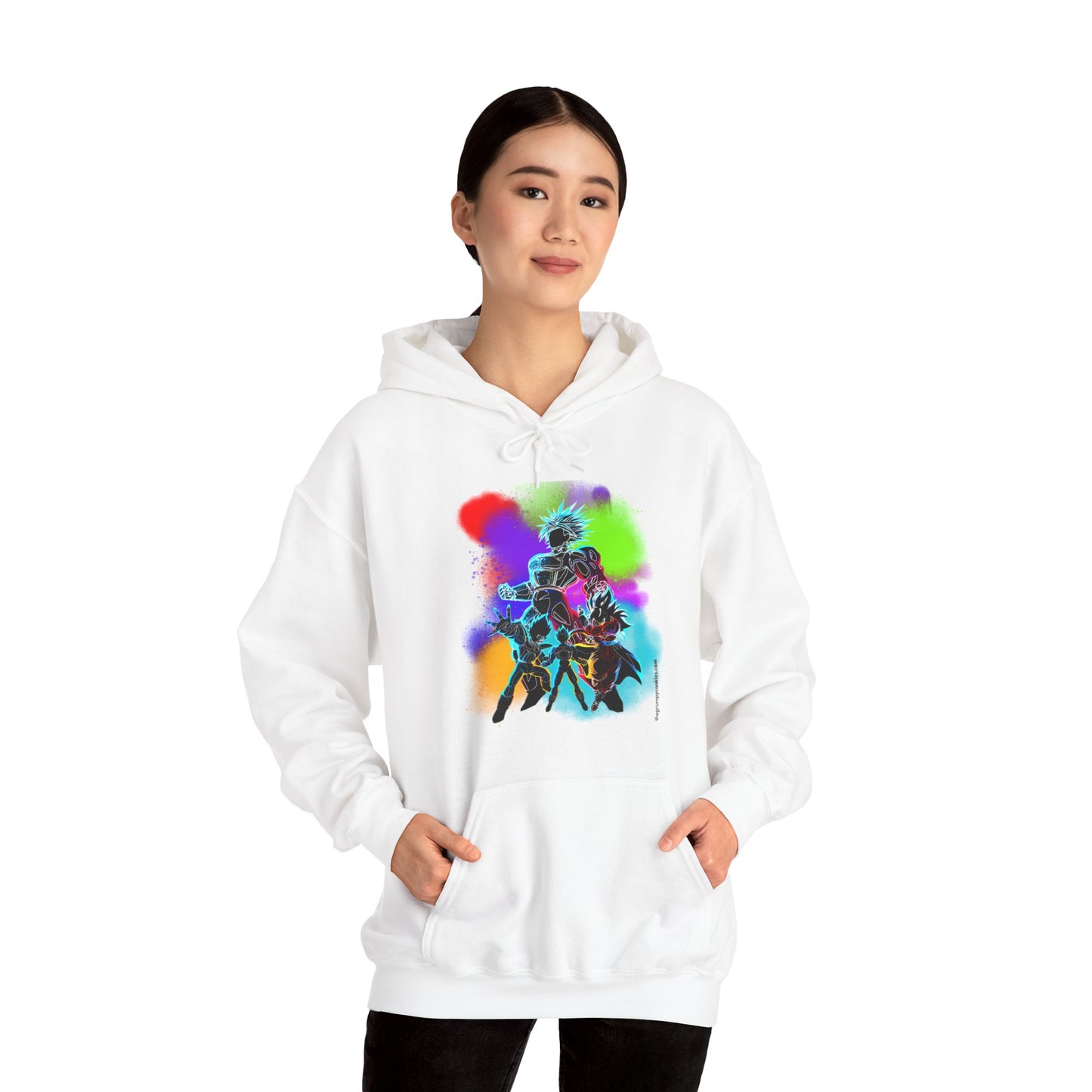 Dragon Ball - Technicolor Unisex Heavy Blend™ Hooded Sweatshirt