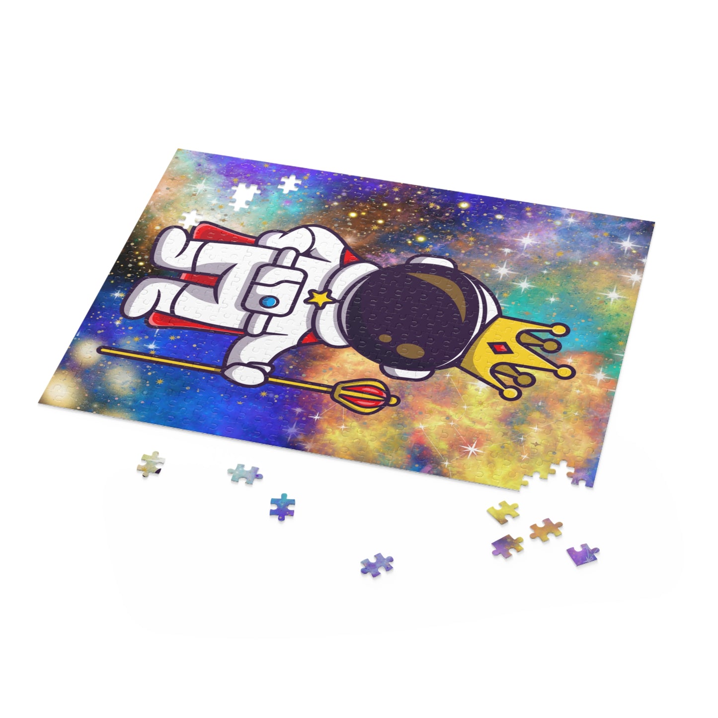 The Grumpy Cookies - Space King Puzzle (120, 252, 500-Piece)