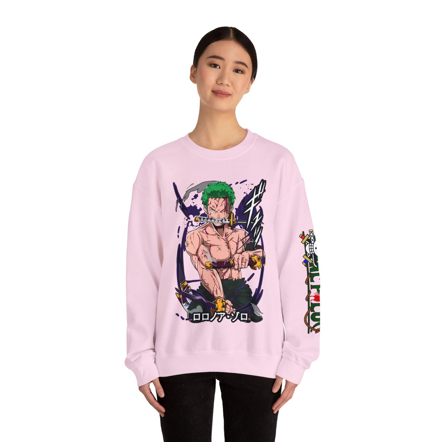 One Piece - Zoro Unisex Heavy Blend™ Crewneck Sweatshirt